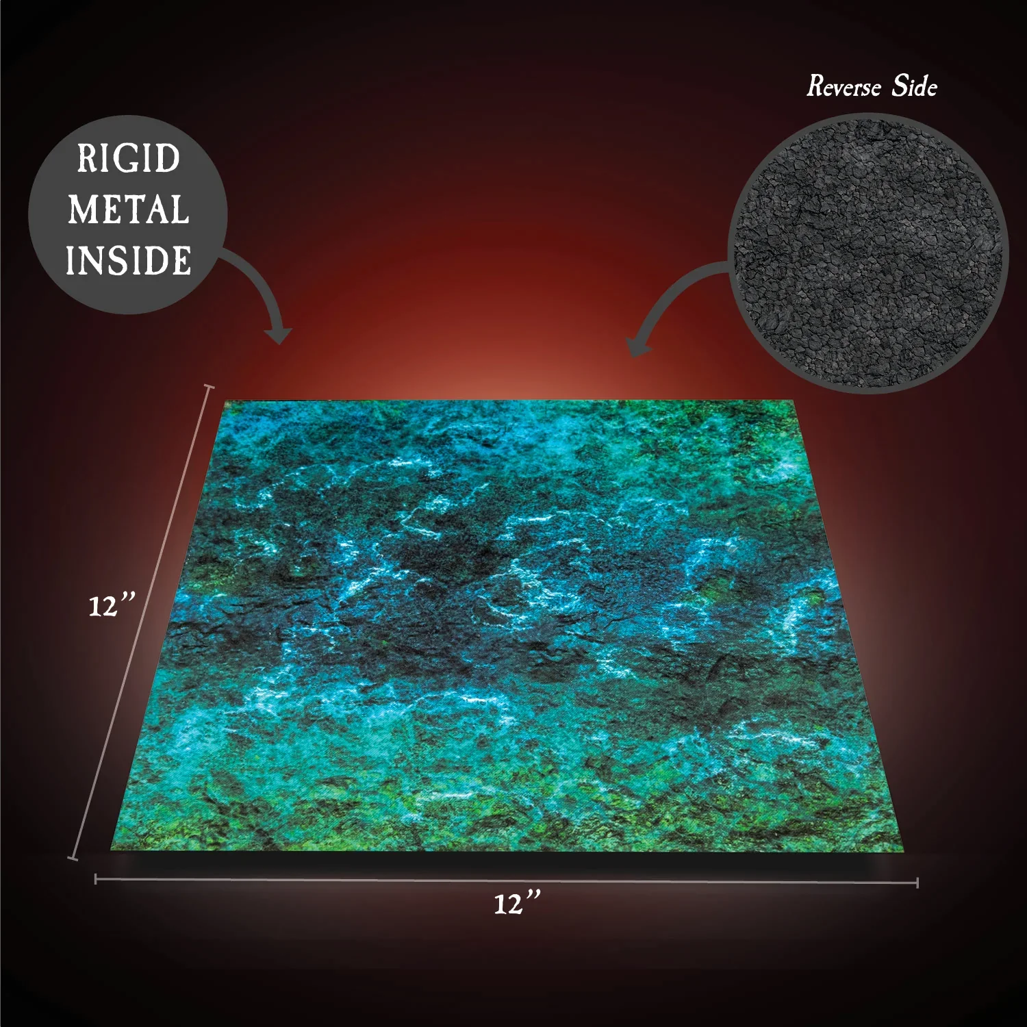 12" x 12" Dual-Sided Terrain Trays - Available in Multiple Styles - Image 2