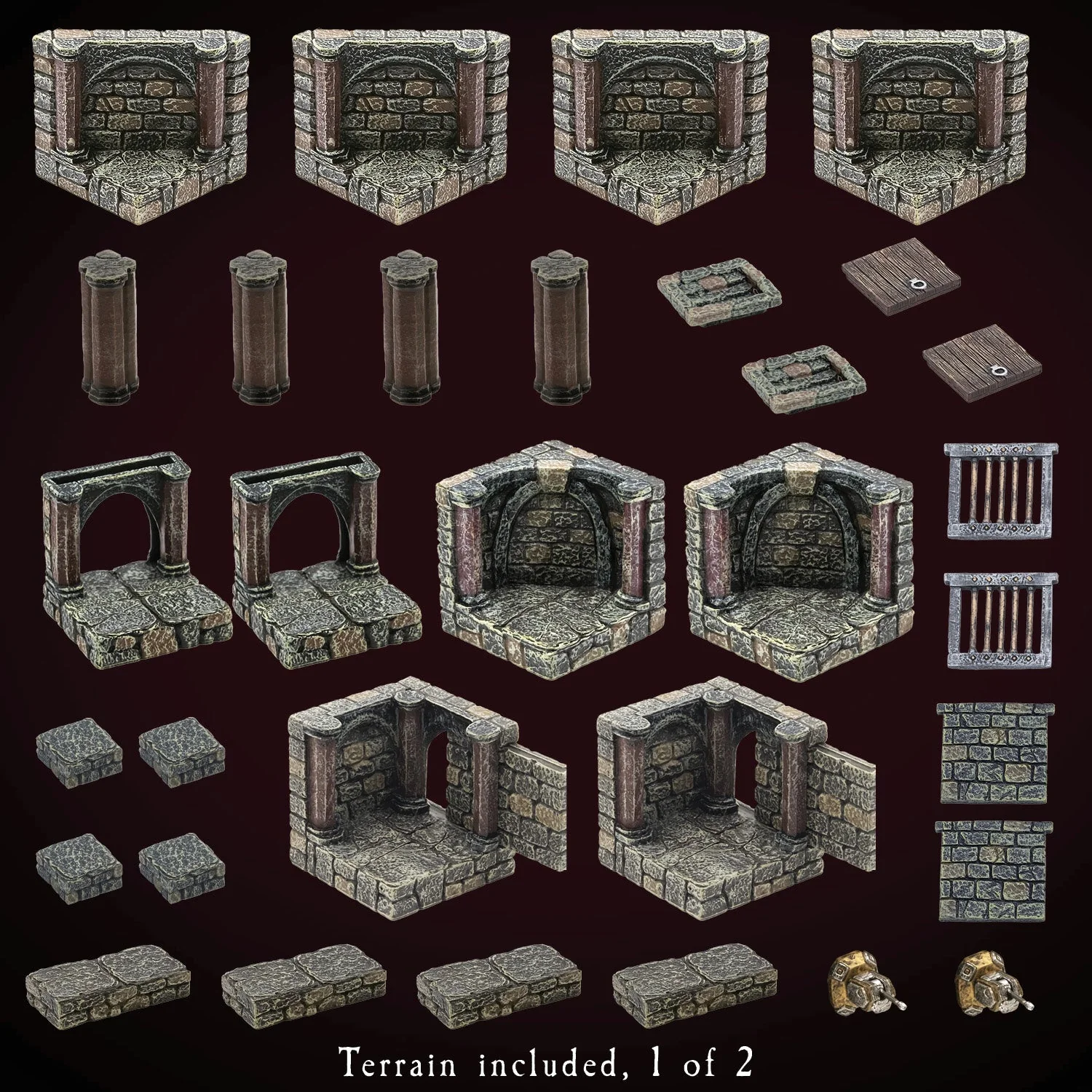 Advanced Dungeon Core Set - Vaulted (Unpainted) - Image 2