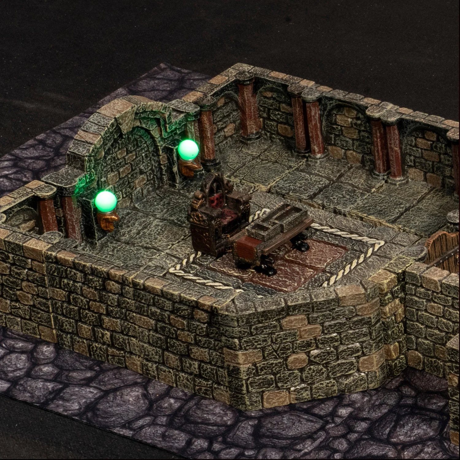 Dungeon LED Walls - Vaulted (Unpainted) - Image 3