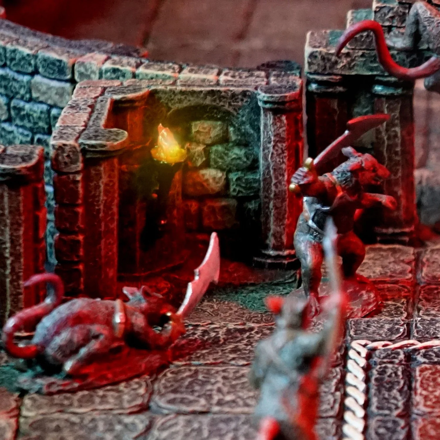 Dungeon LED Alcoves - Vaulted (Unpainted) - Image 6