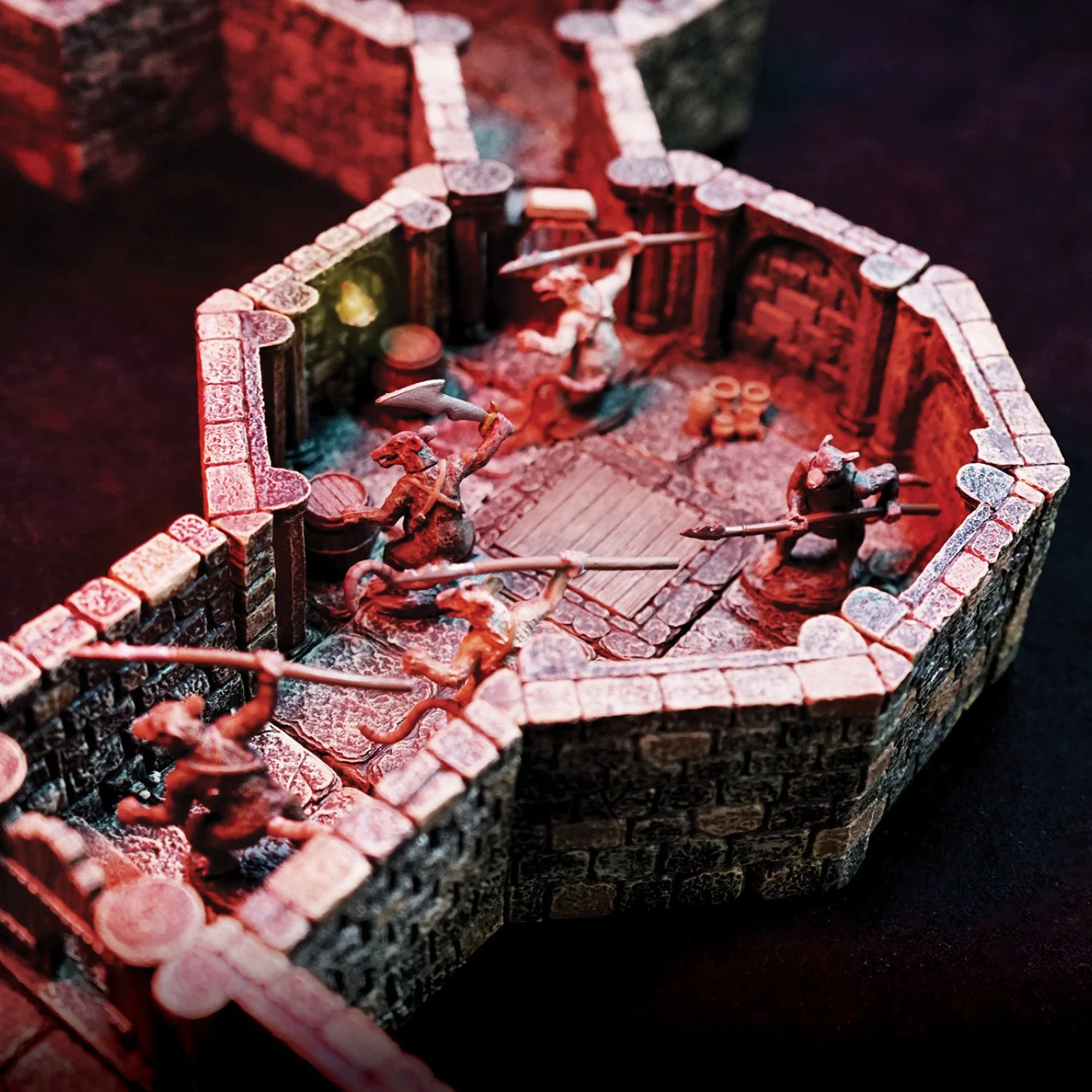 Dungeon Diagonal Walls - Vaulted (Painted) - Image 2