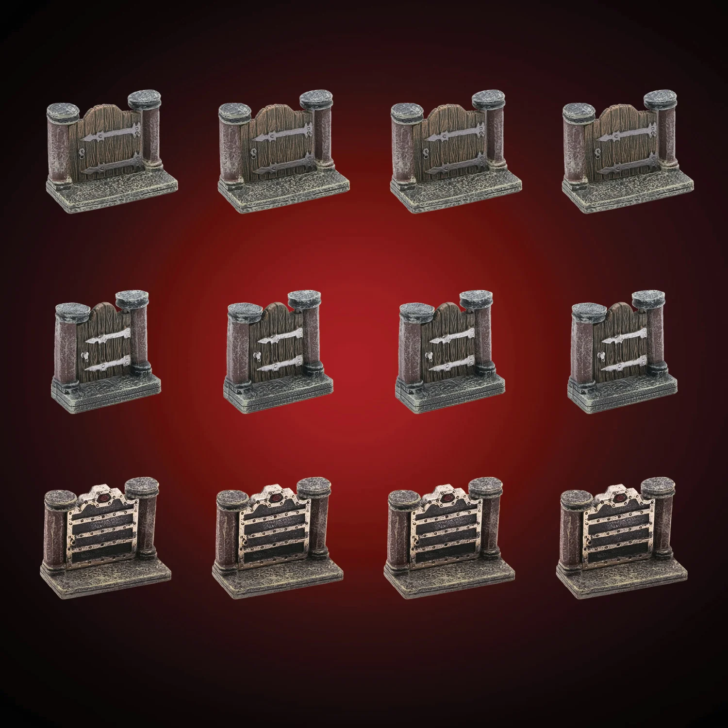 Dungeon Doors - Vaulted (Unpainted)