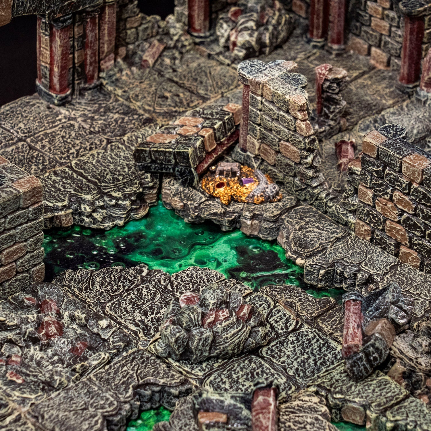 Ruined Dungeon Floors - Ledges (Painted) - Image 7
