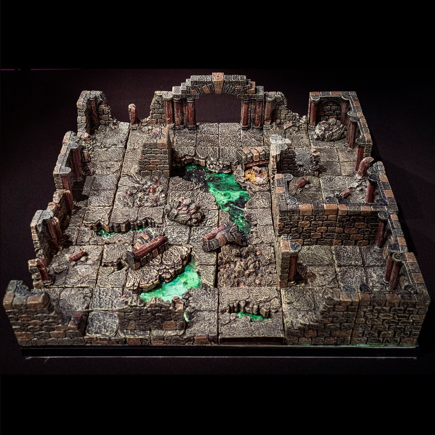 Ruined Dungeon Floors - Ledges (Unpainted) - Image 3