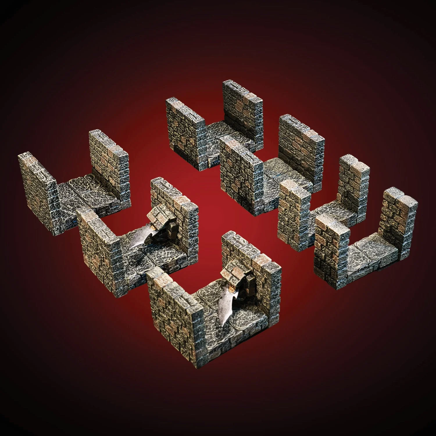 Dungeon Passages - Hallways (Unpainted)