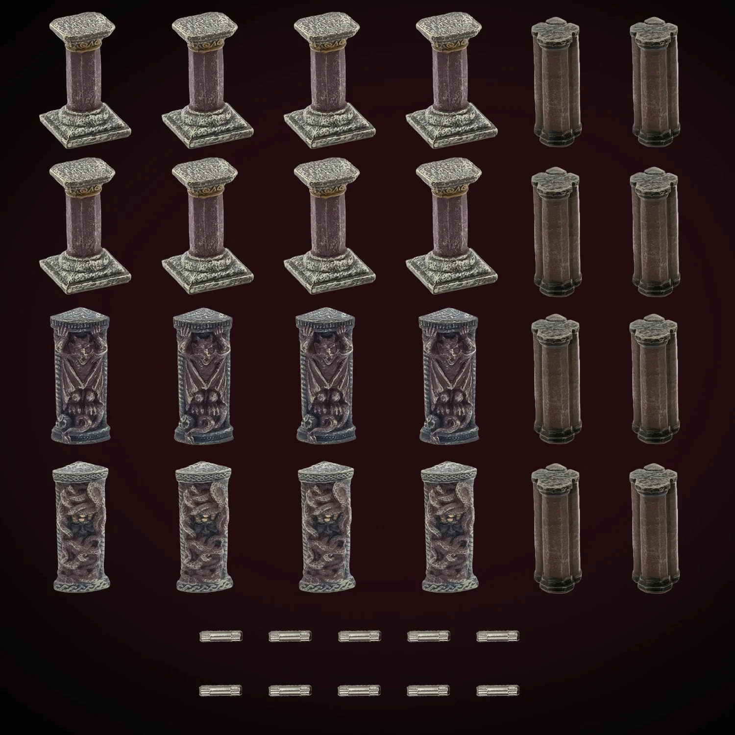 Dungeon Pillar Assortment (Unpainted) - Image 2