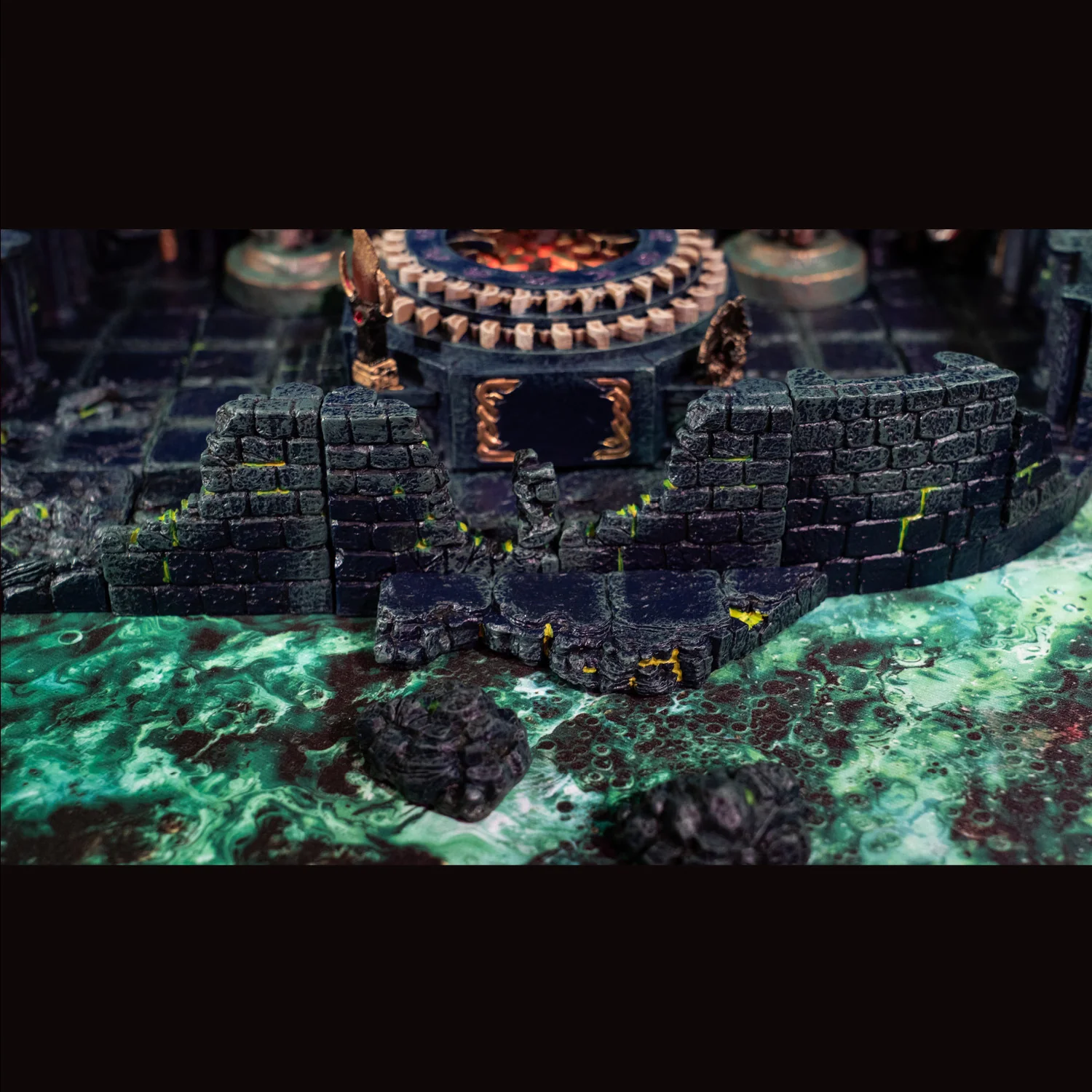 Texture Mat 24" x 24": Acid Bath (w/ Grid) - Image 4