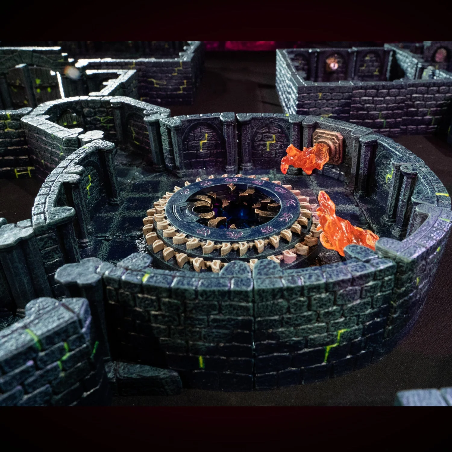 Dungeon Large Curve Walls - Sinister (Painted) - Image 3