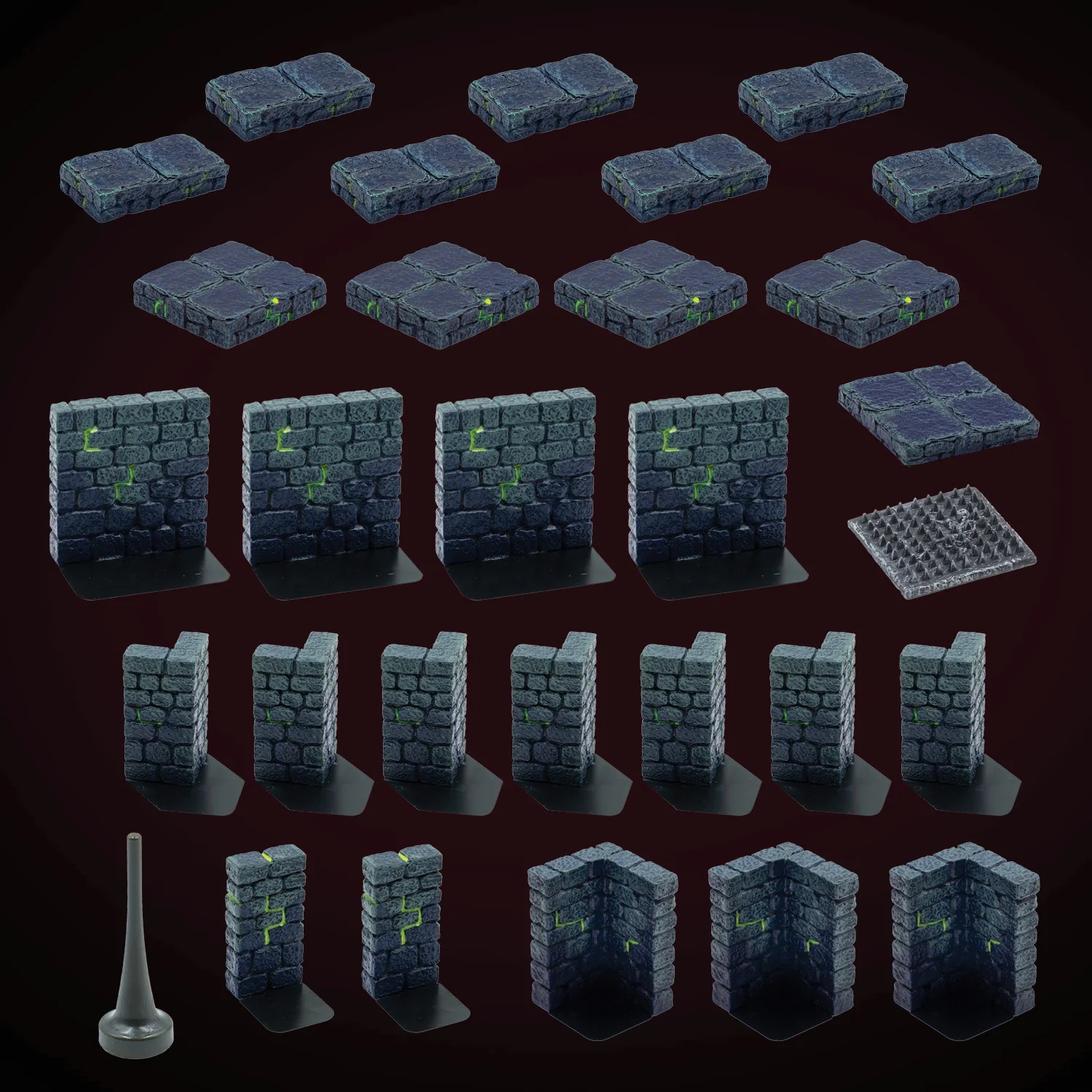 Dungeon Passages - Intersections - Sinister (Painted) - Image 2