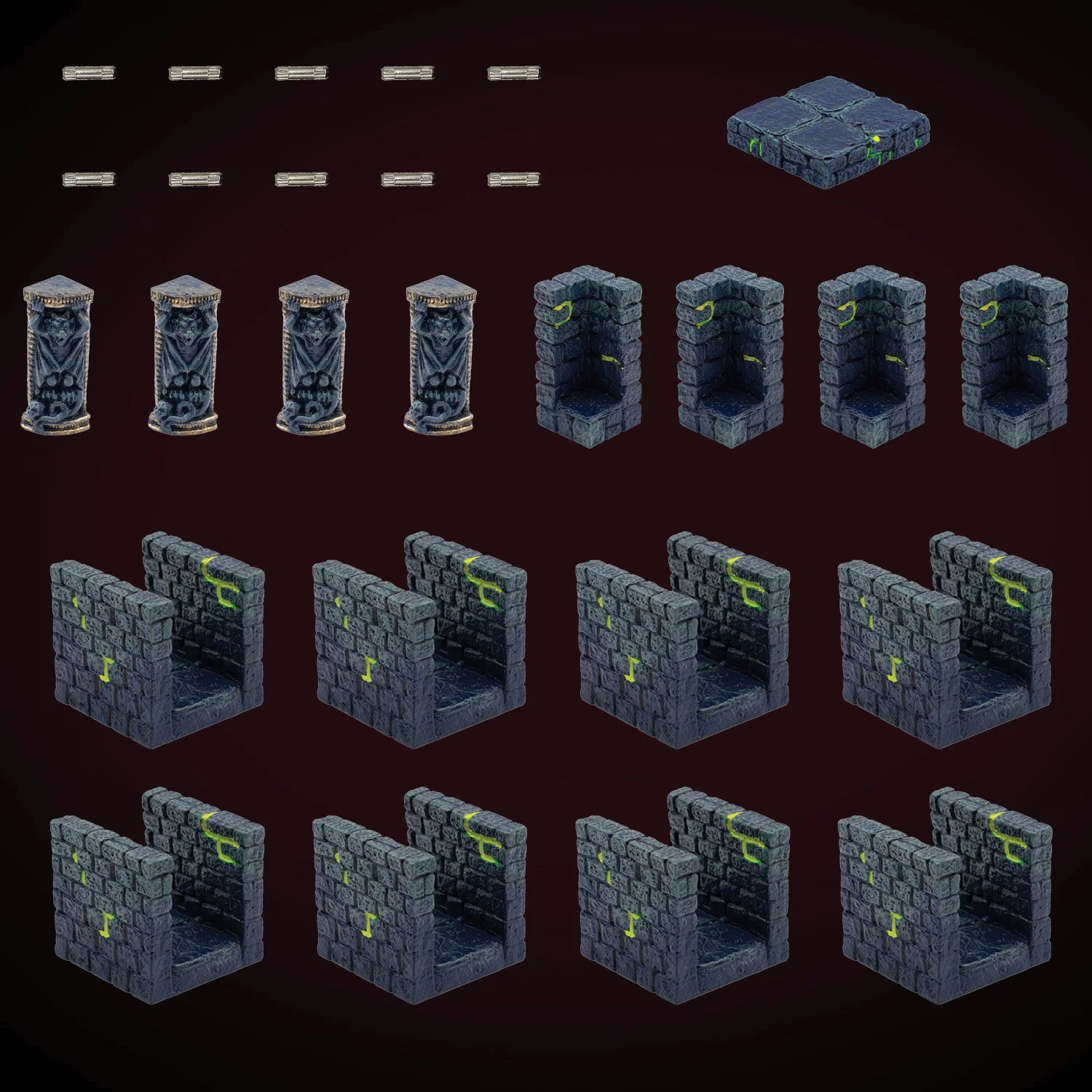 Dungeon Passages - Narrow - Sinister (Painted) - Image 2