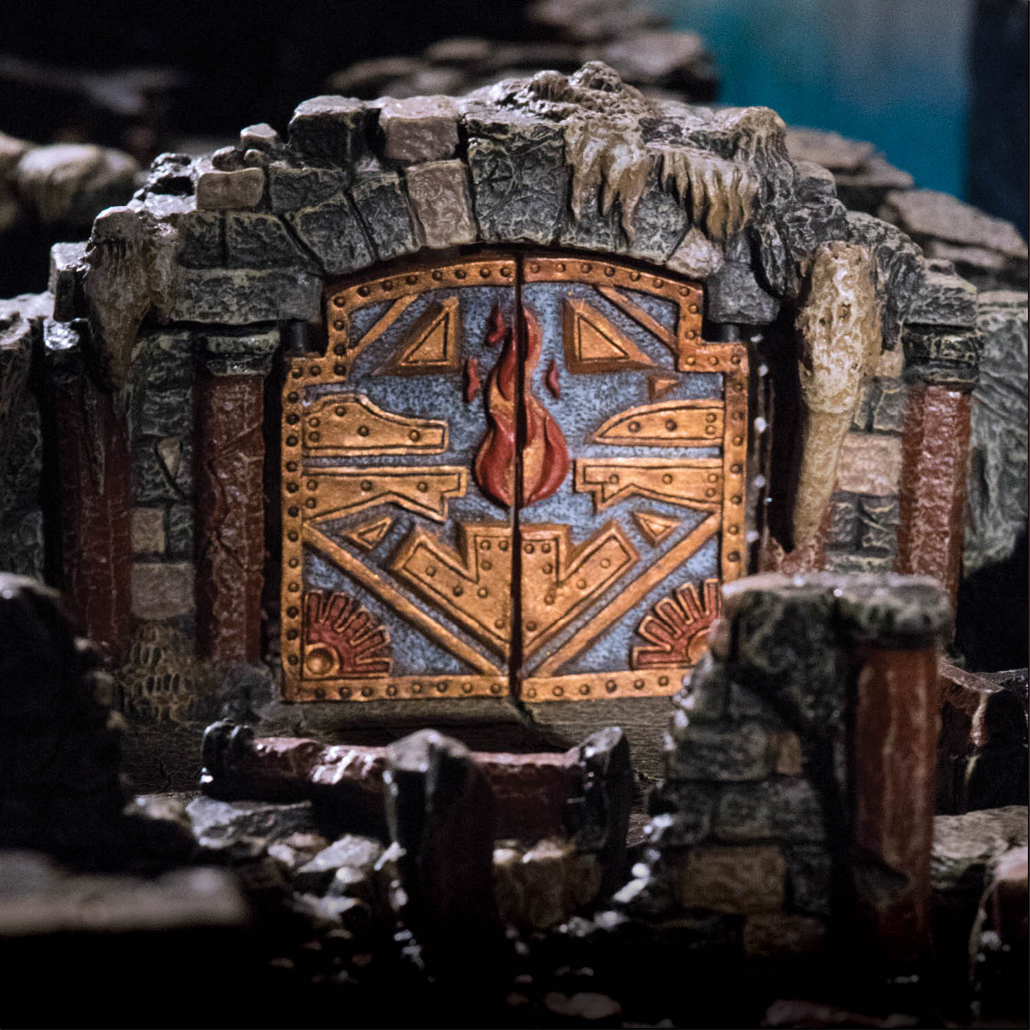 Ruined Double Door Pack (Painted) - Image 2