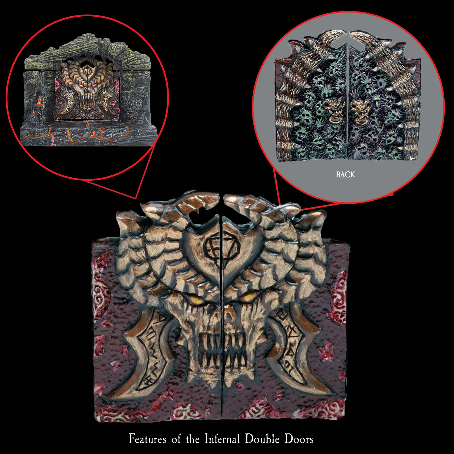 Infernal Cave Door Pack (Painted) - Image 2