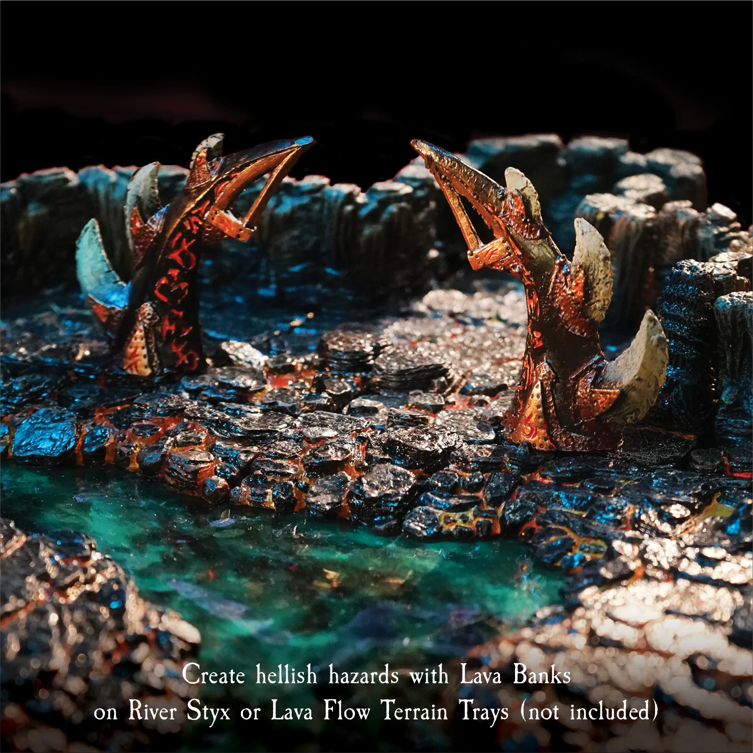 Lava Stone Banks Pack (Unpainted) - Image 4