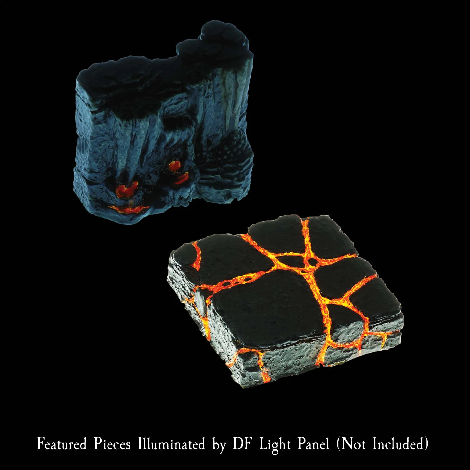 Lava To Caverns Transition Pack (Painted) - Image 2