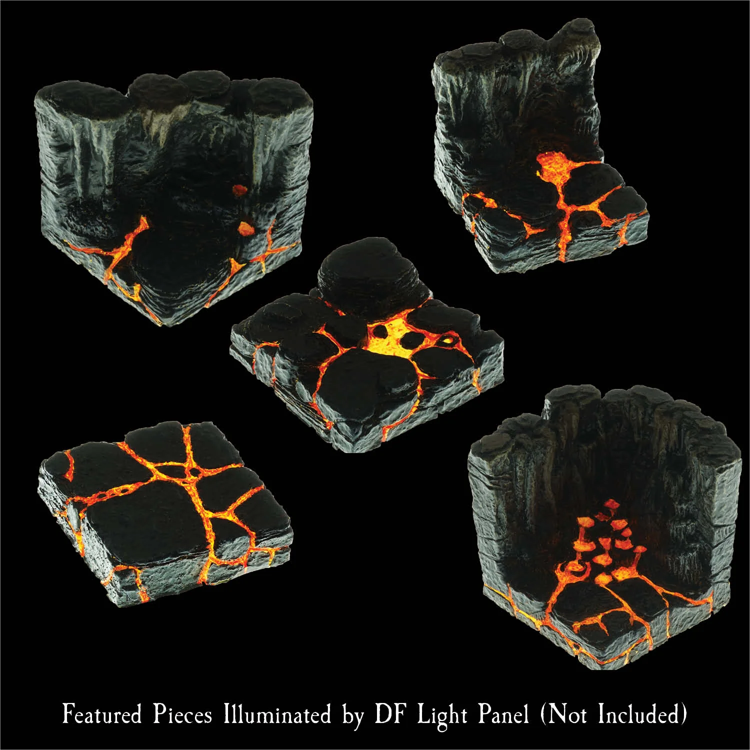 Lava Walls, Floors & Corners (Painted) - Image 2