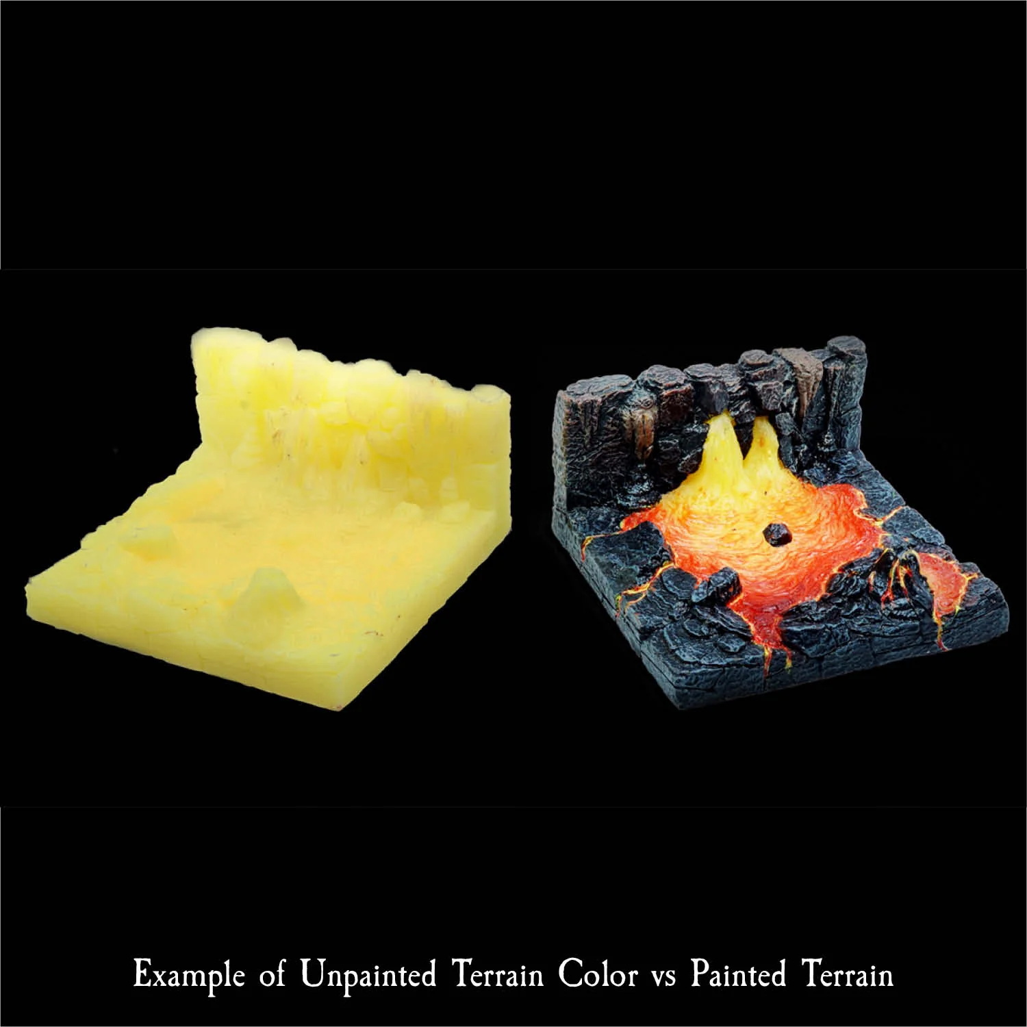 Lava Walls, Floors & Corners (Unpainted) - Image 3
