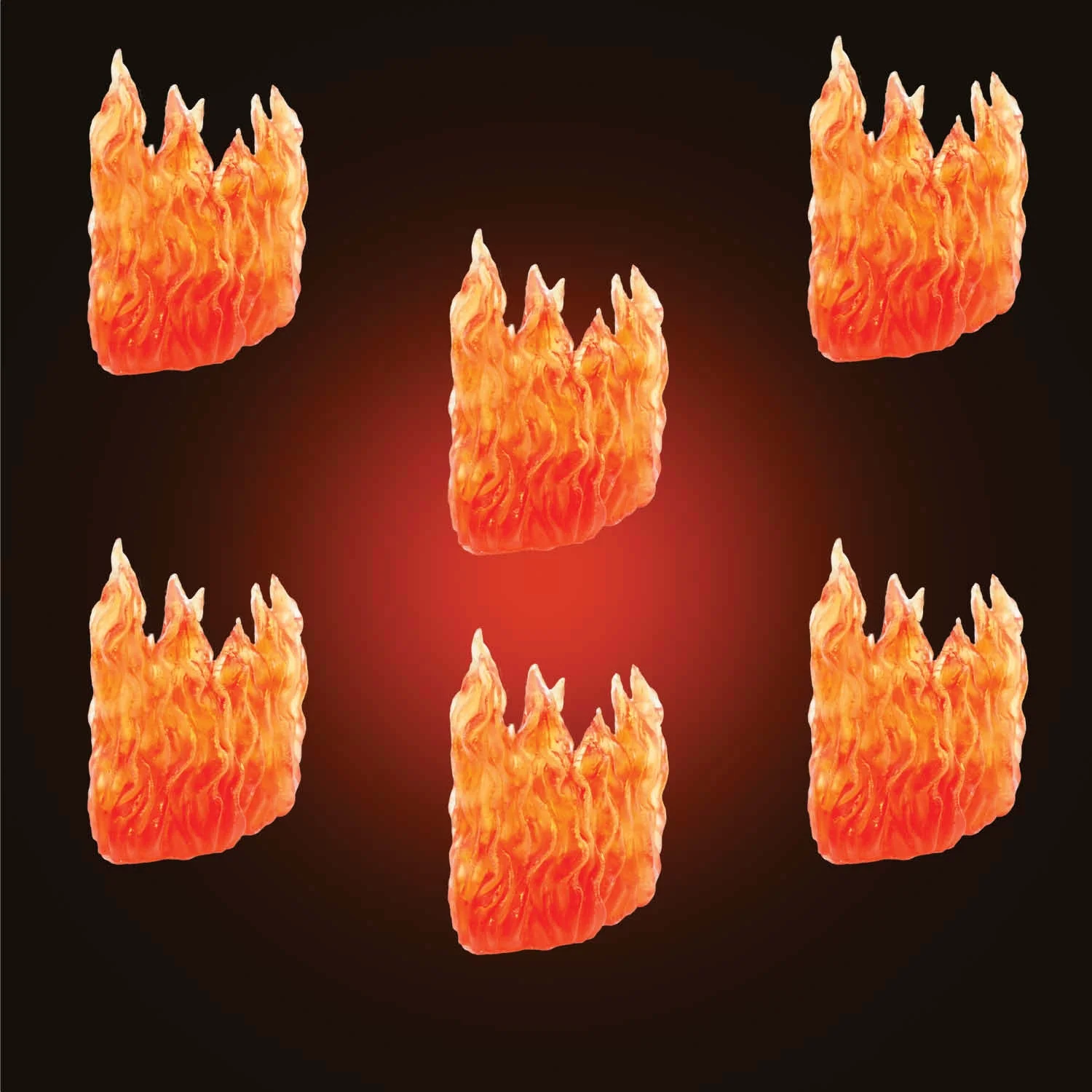 Wall of Fire Pack (Unpainted)