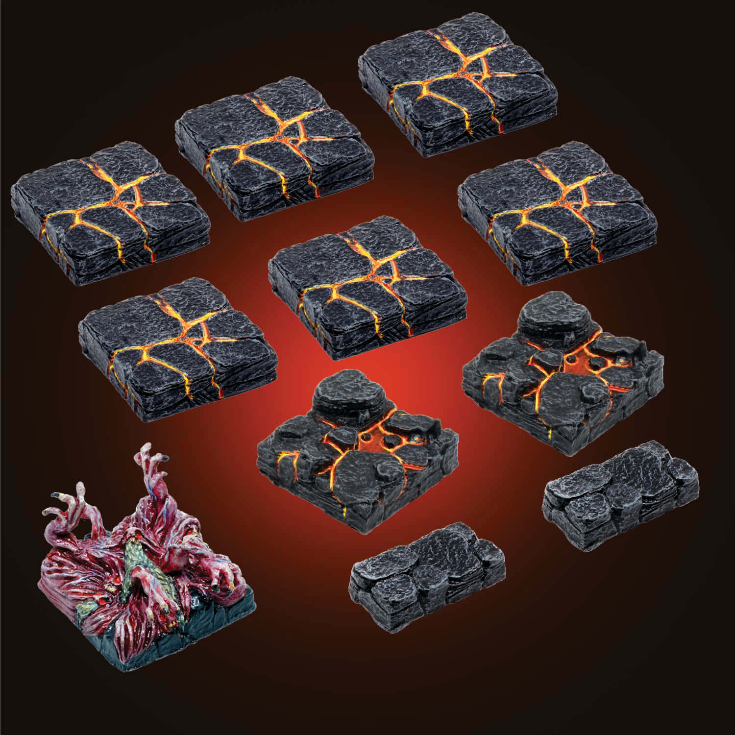 Lava Floors (Unpainted)