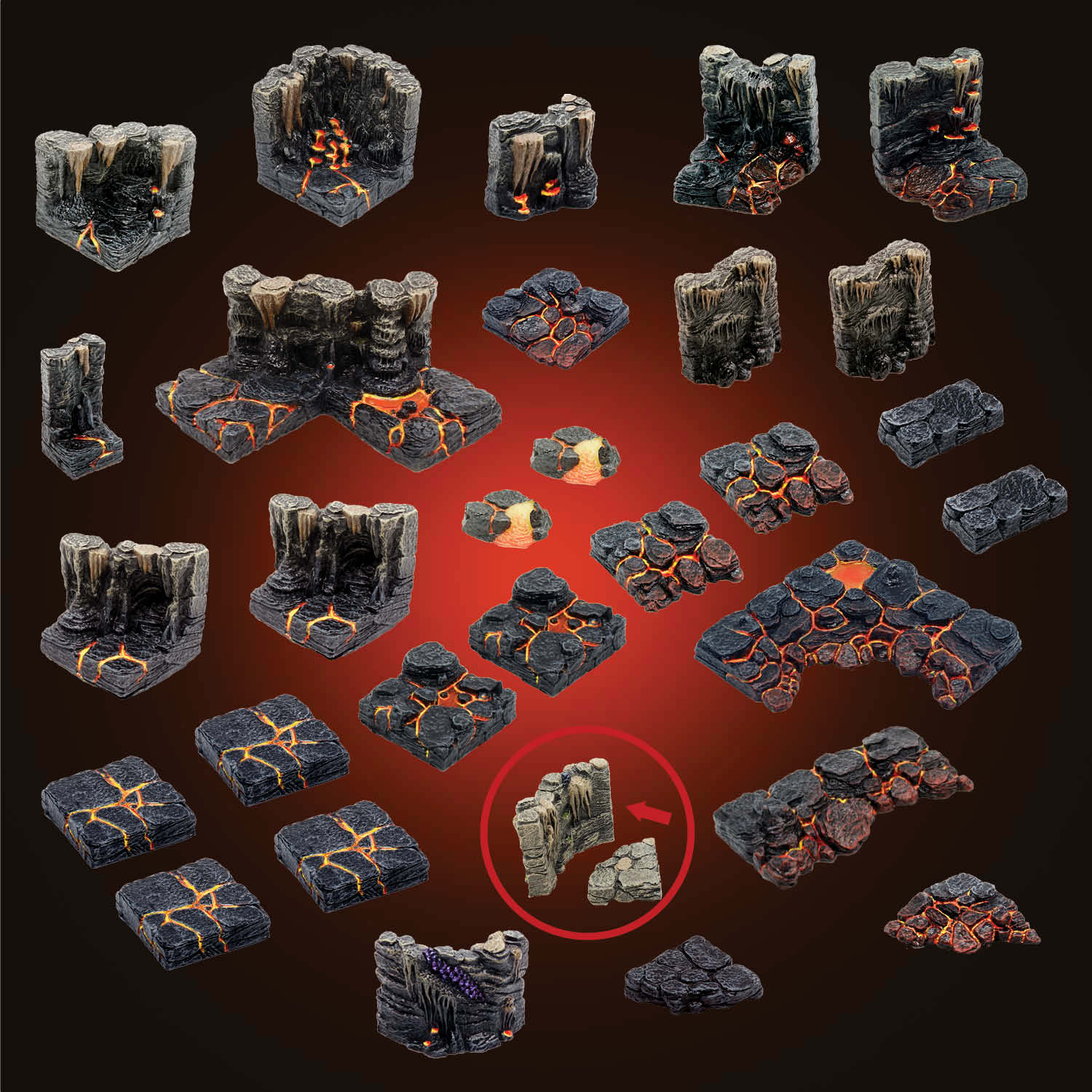 Core Pack for Encounter 3: Soulcage Vault (Painted)