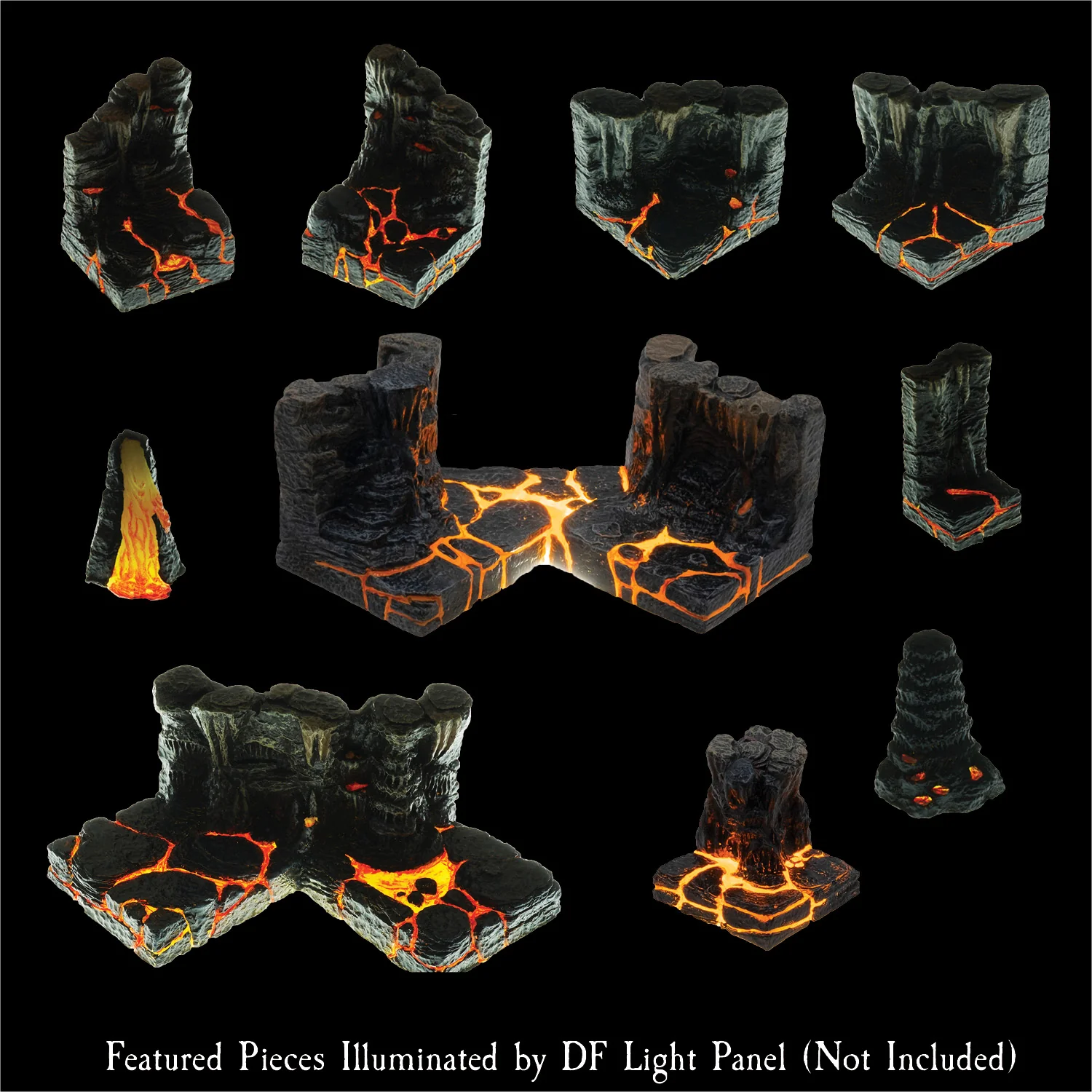 Advanced Caverns Core Set Hellscape (Unpainted) - Image 4