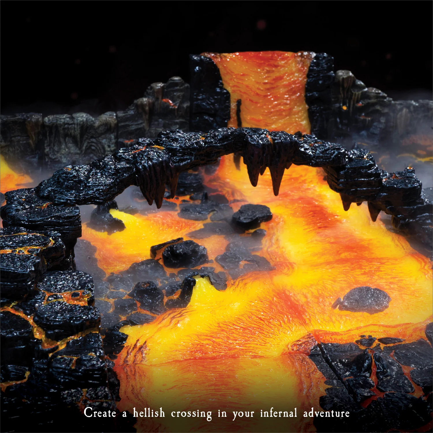 Natural Bridge Hellscape (Painted) - Image 4