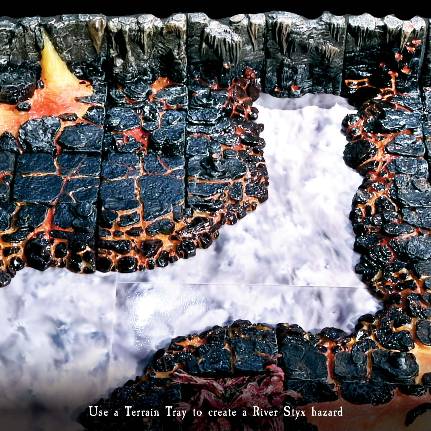 Terrain Trays Six-Pack Multi-Sizes: River Styx/Lava Stone - Image 2