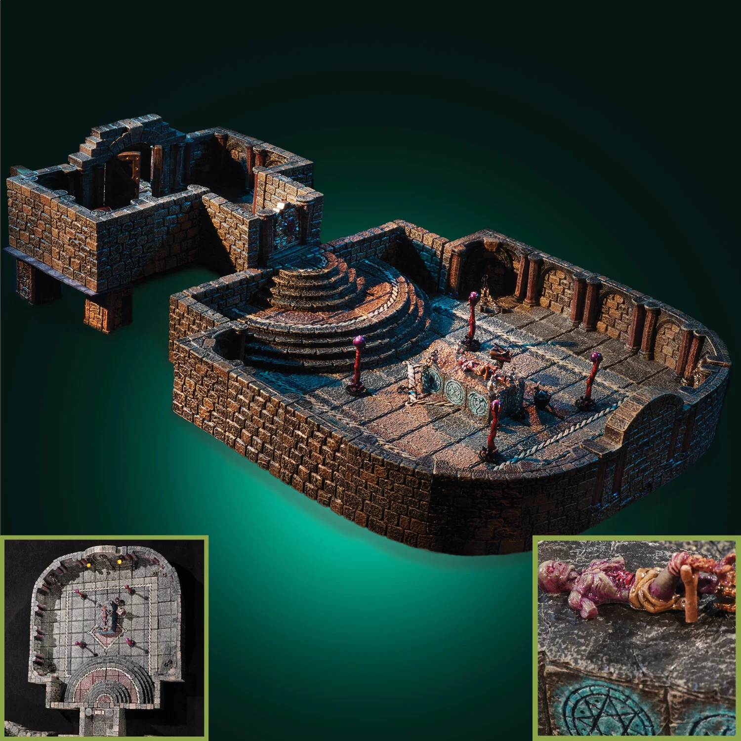 Plaguestone Sinister Dungeon Lair Encounter (Unpainted)
