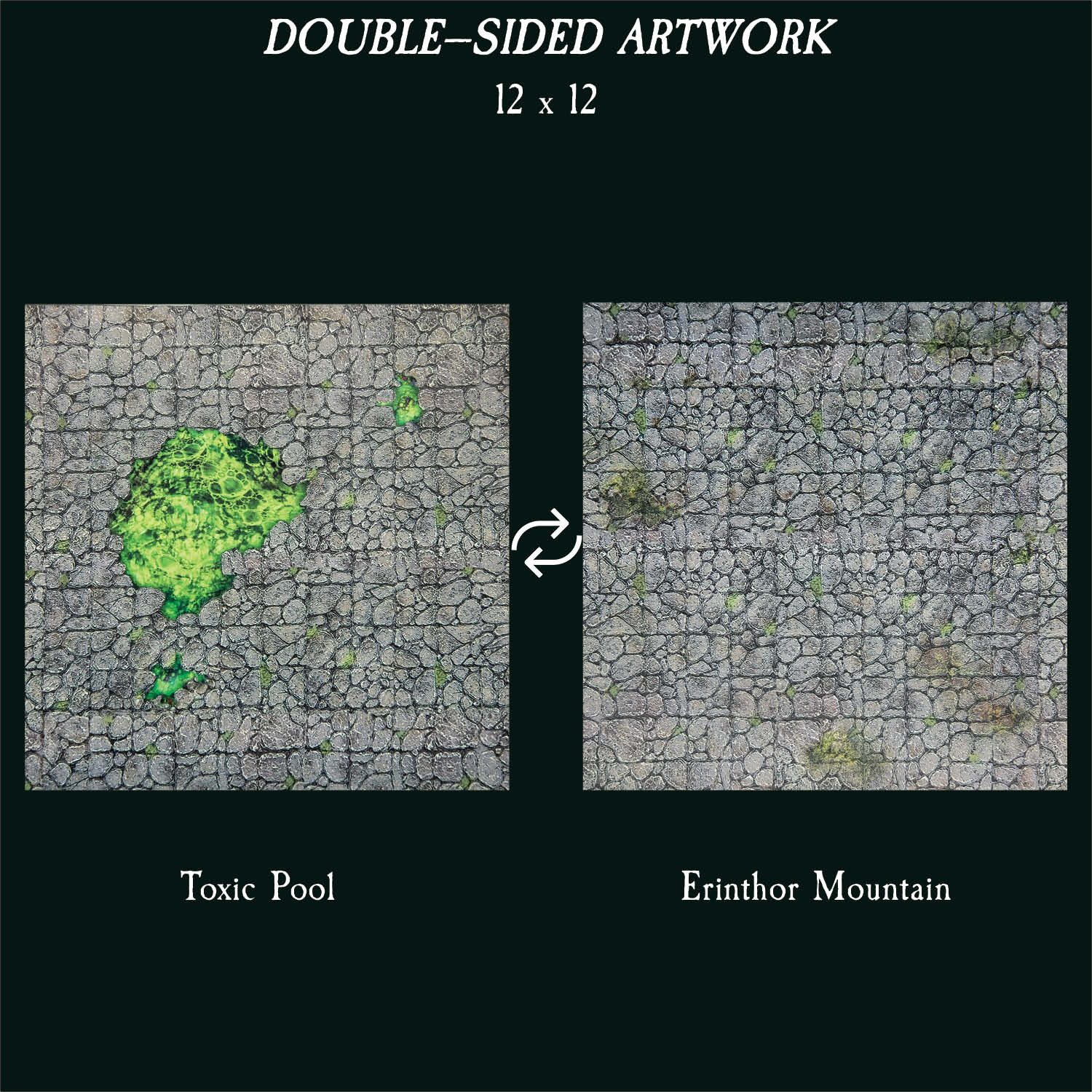 Terrain Trays Multi-Sizes Multi Pack: Erinthor Mountain/Toxic Pool - Image 4