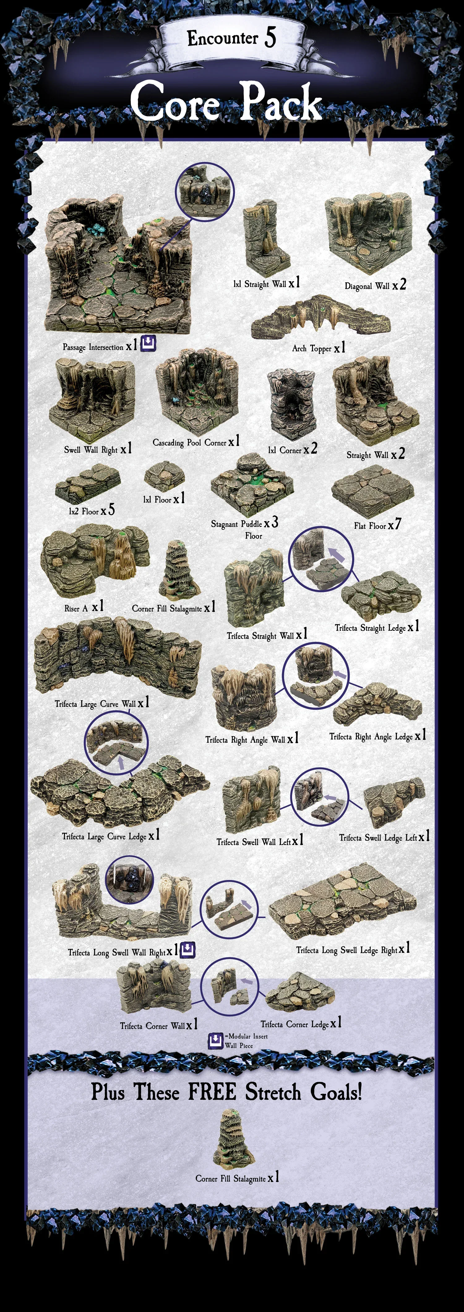 Cave of Ruin Core Pack (Unpainted)
