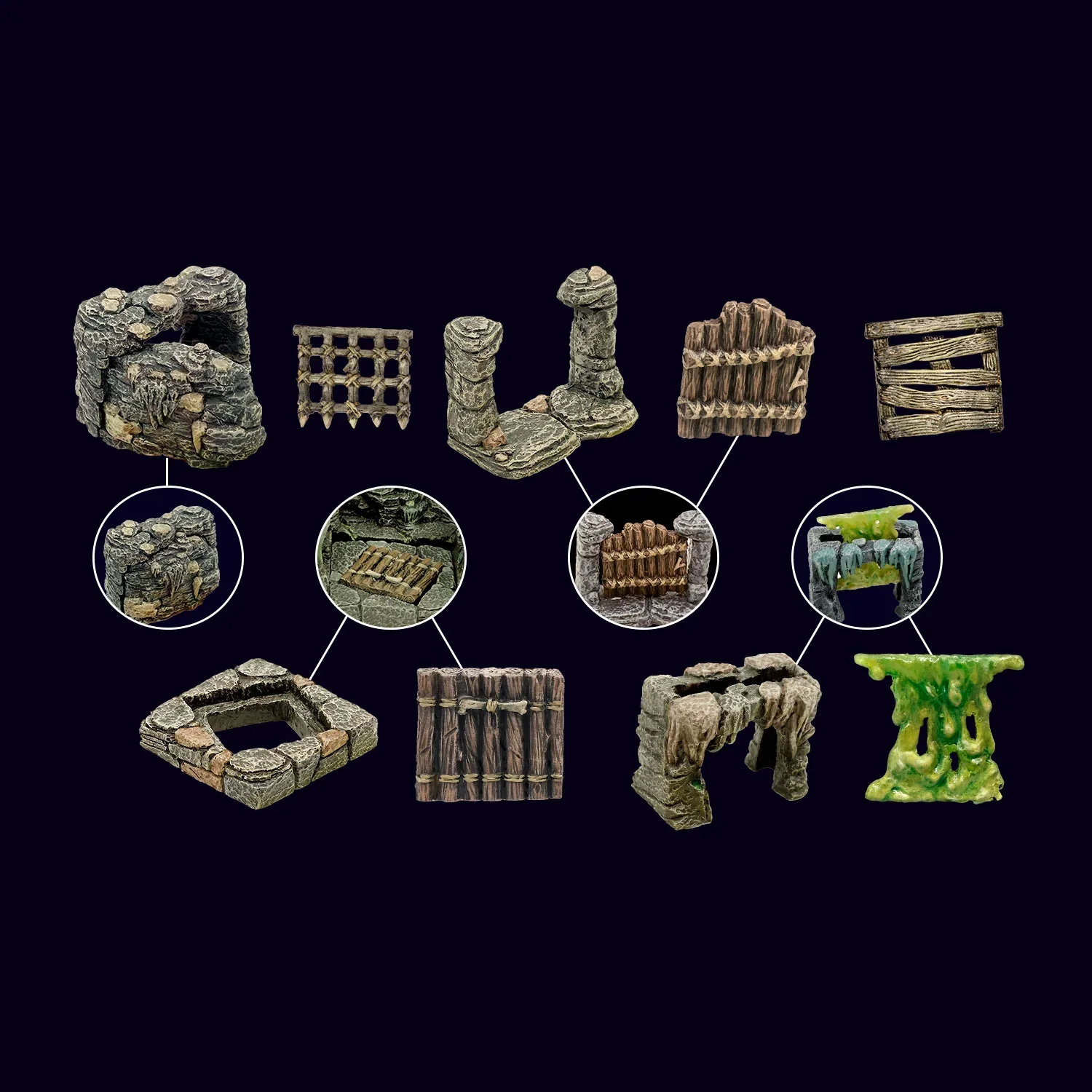 Cave Door Pack (Unpainted) - Image 2