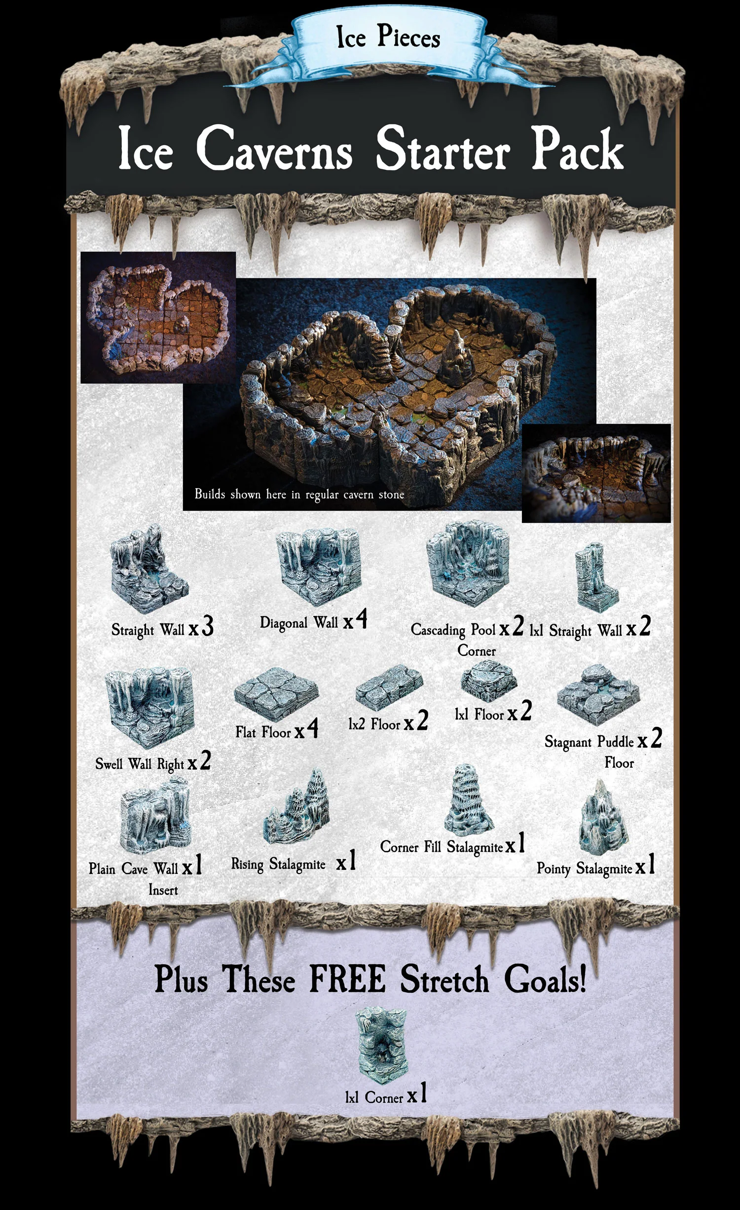 Cavern Starter - Ice (Painted)