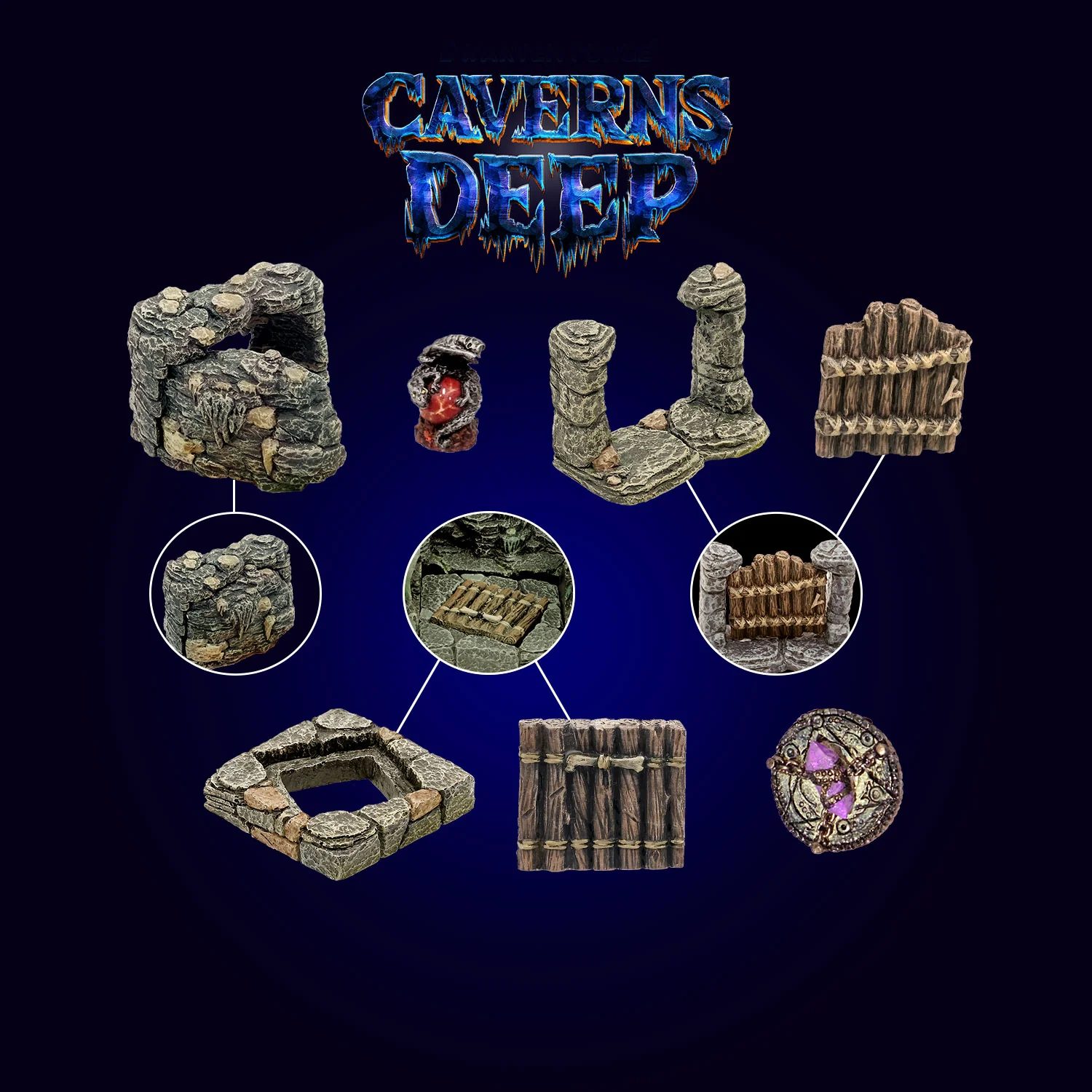 Covert Warcamp Adventure Pack (Painted)