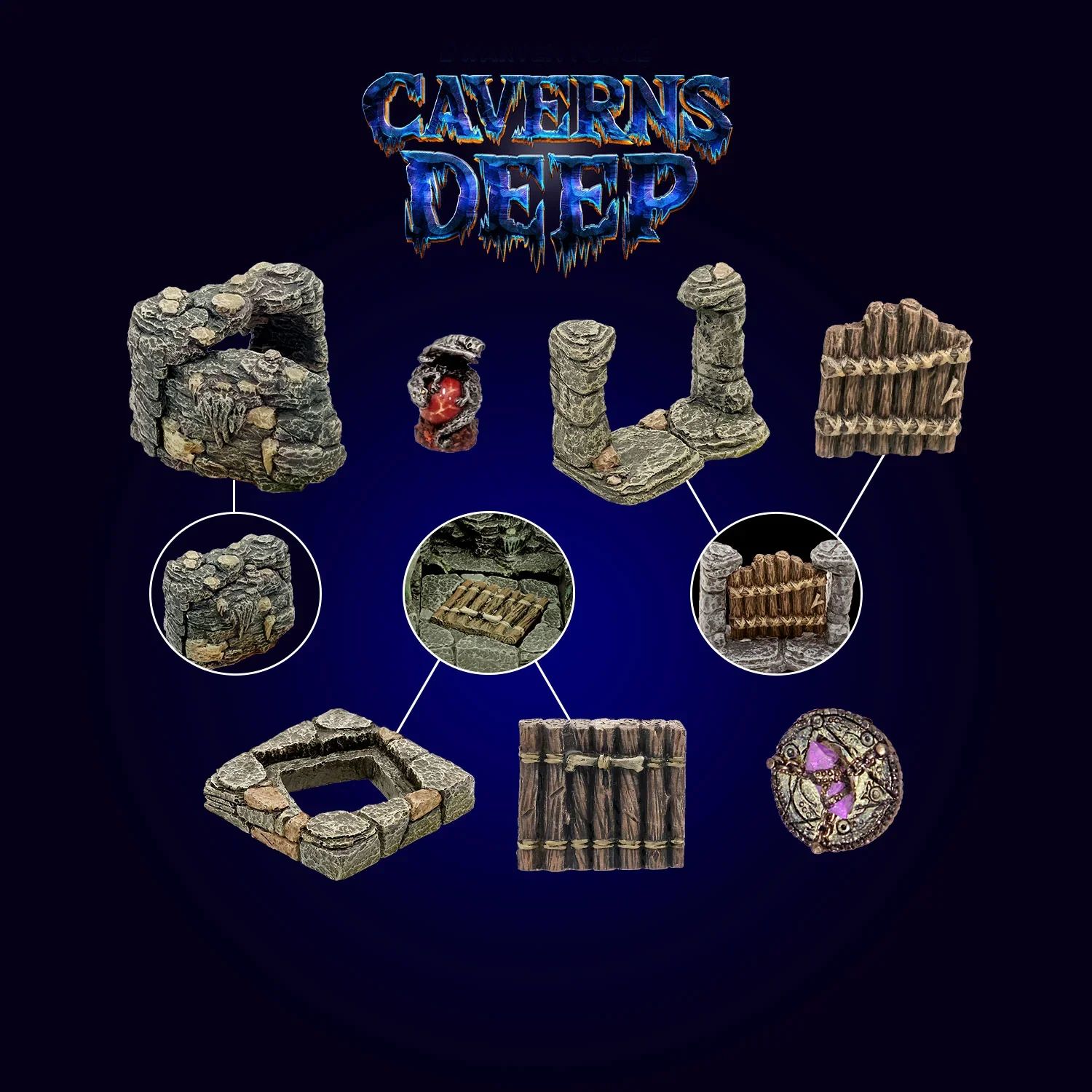 Covert Warcamp Adventure Pack (Unpainted)