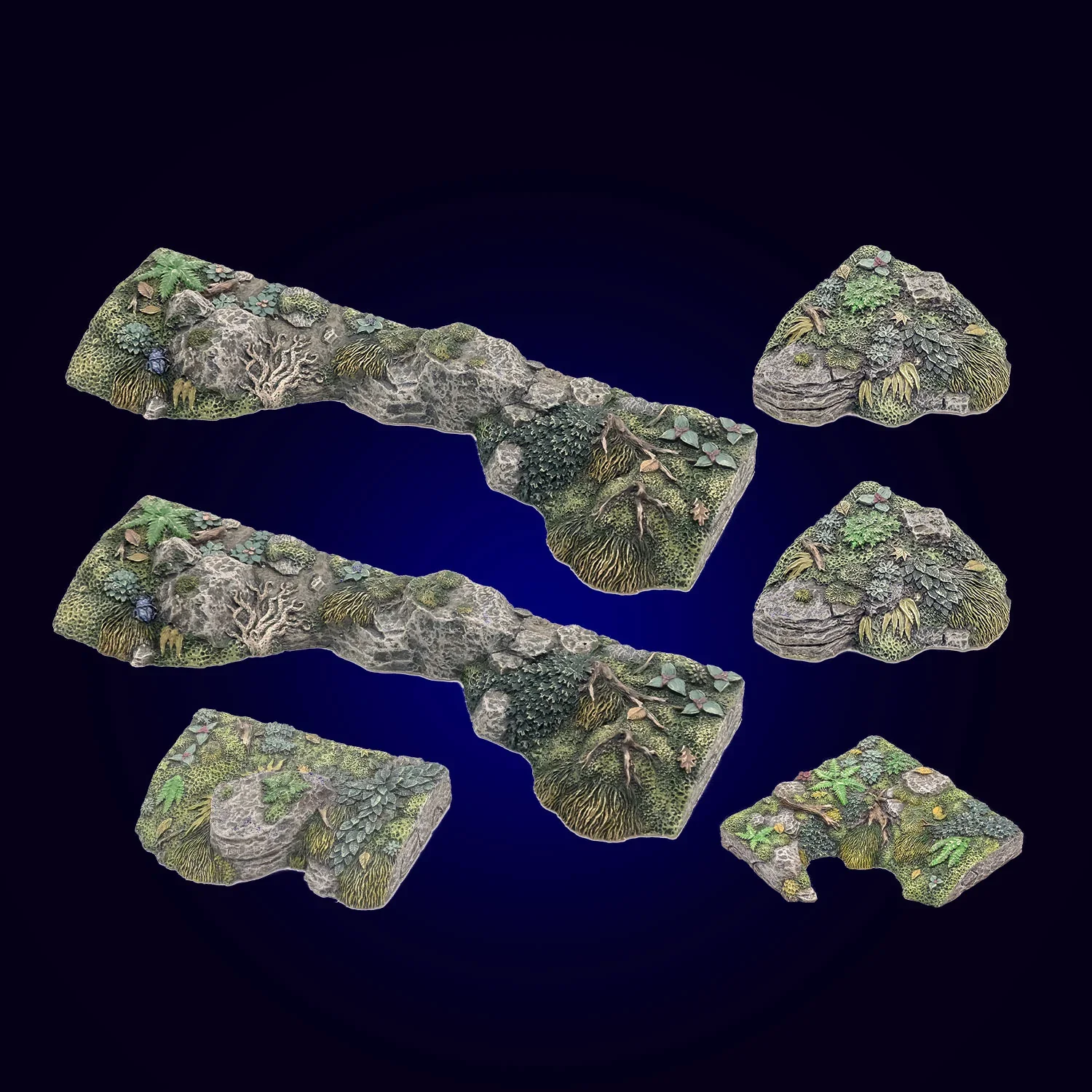Forest Transition Banks (Unpainted)