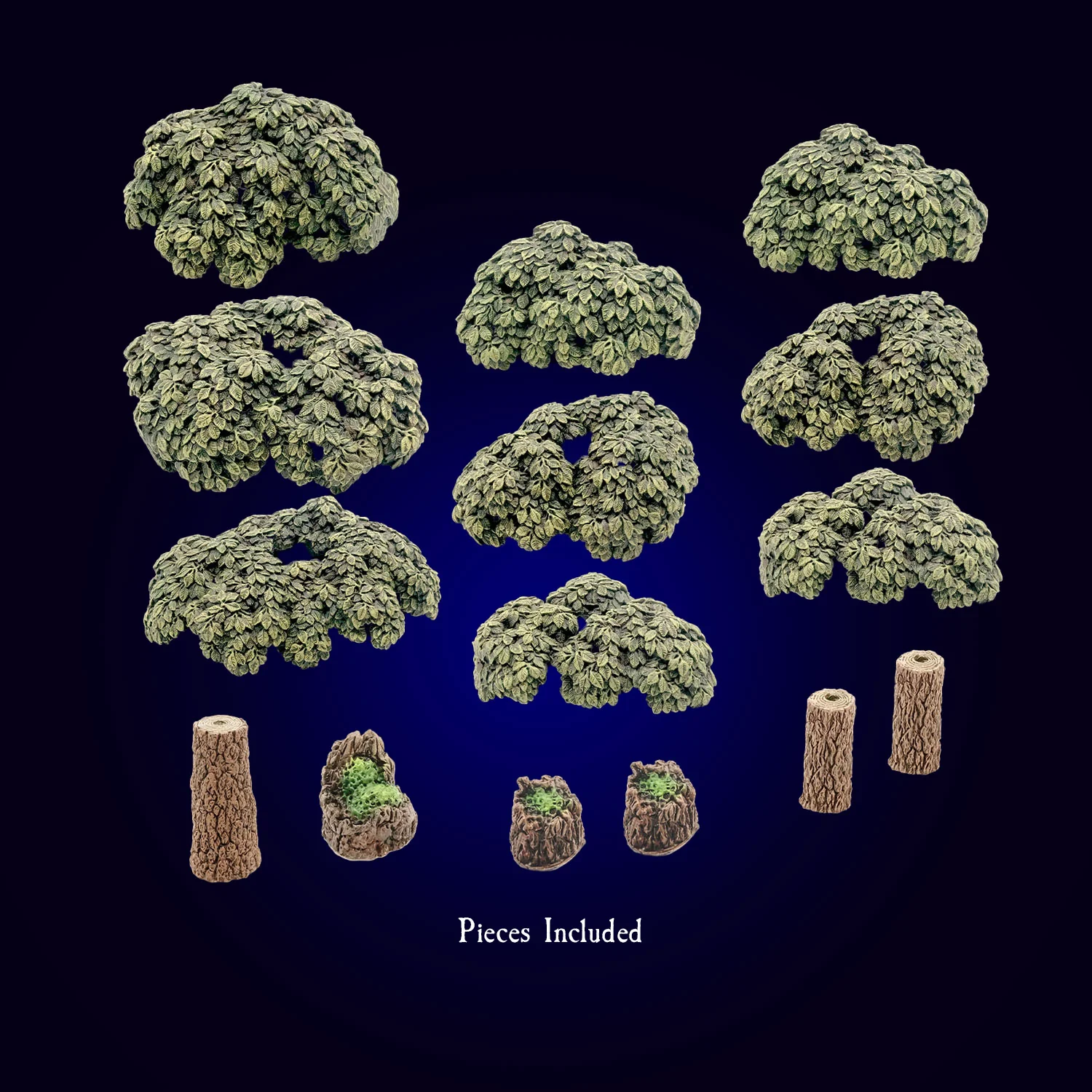 Deciduous Tree Toppers (Painted)