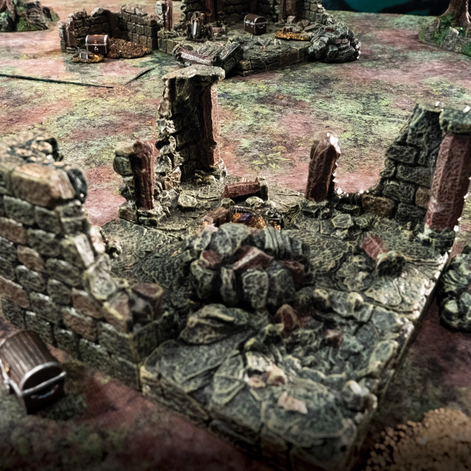 Ruined Dungeon Walls - Vaulted (Painted) - Image 5