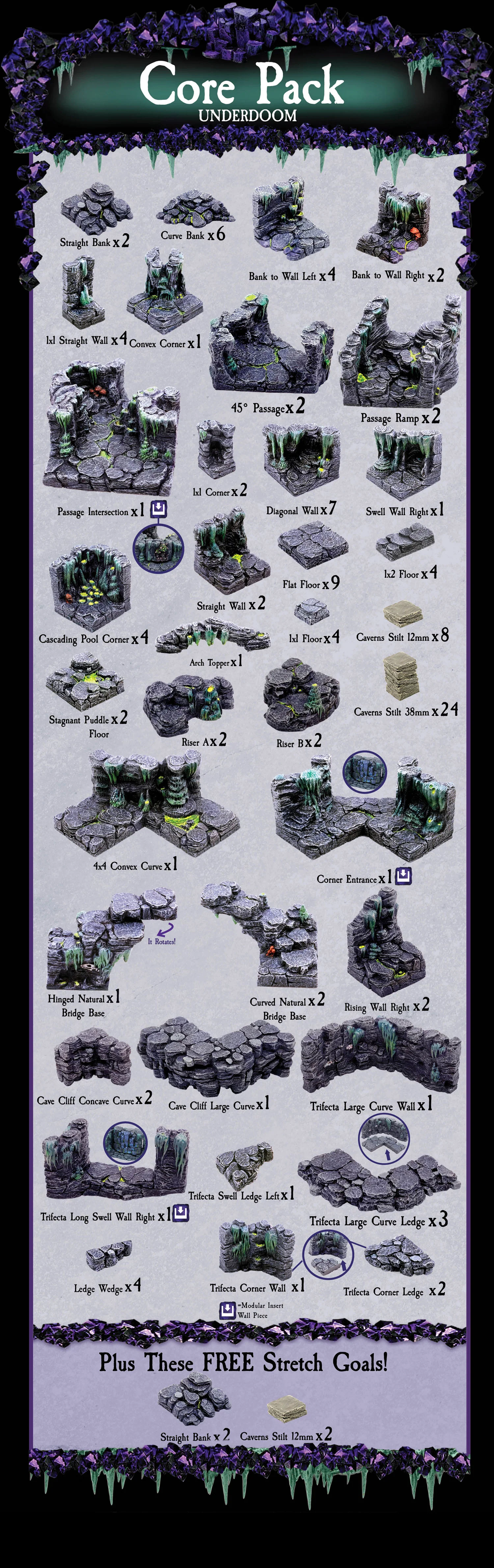 The Underdoom Core Pack (Painted)