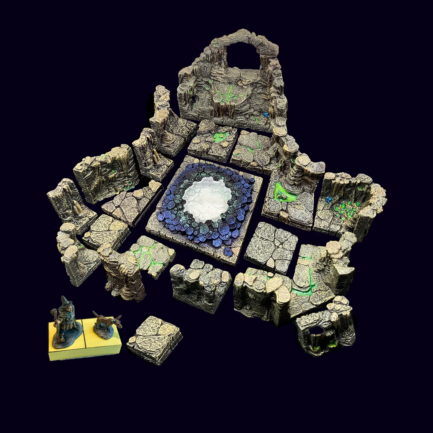 Encounter 01 - Summoning Chamber (Cavern Entrance Pledge) (Unpainted) - Image 2