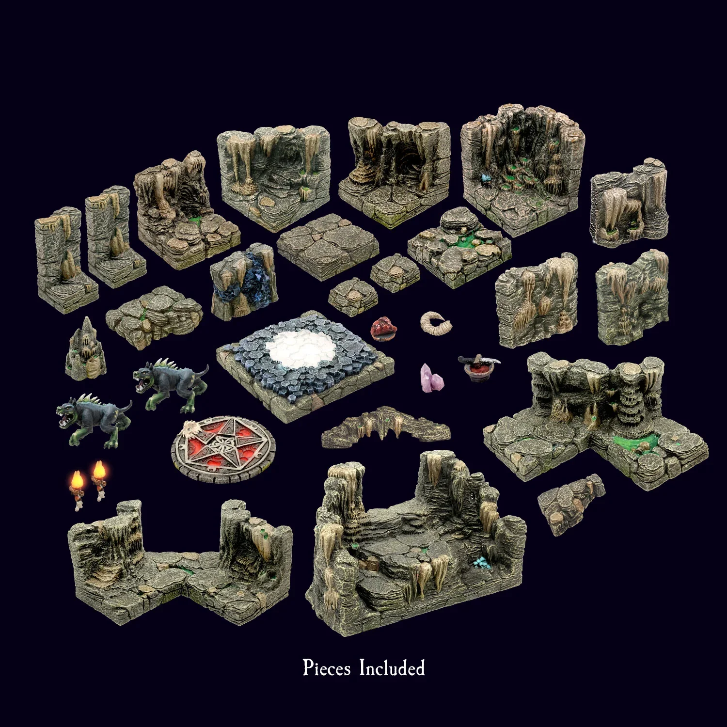 Encounter 01 - Summoning Chamber (Cavern Entrance Pledge) (Unpainted) - Image 4