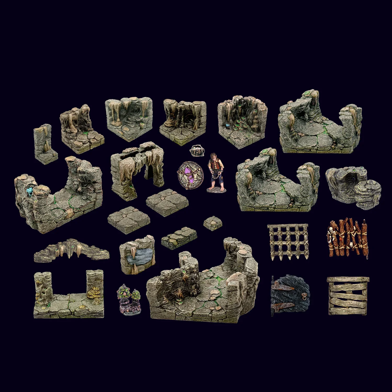 Encounter 02 - Prison Passage (Unpainted) - Image 4
