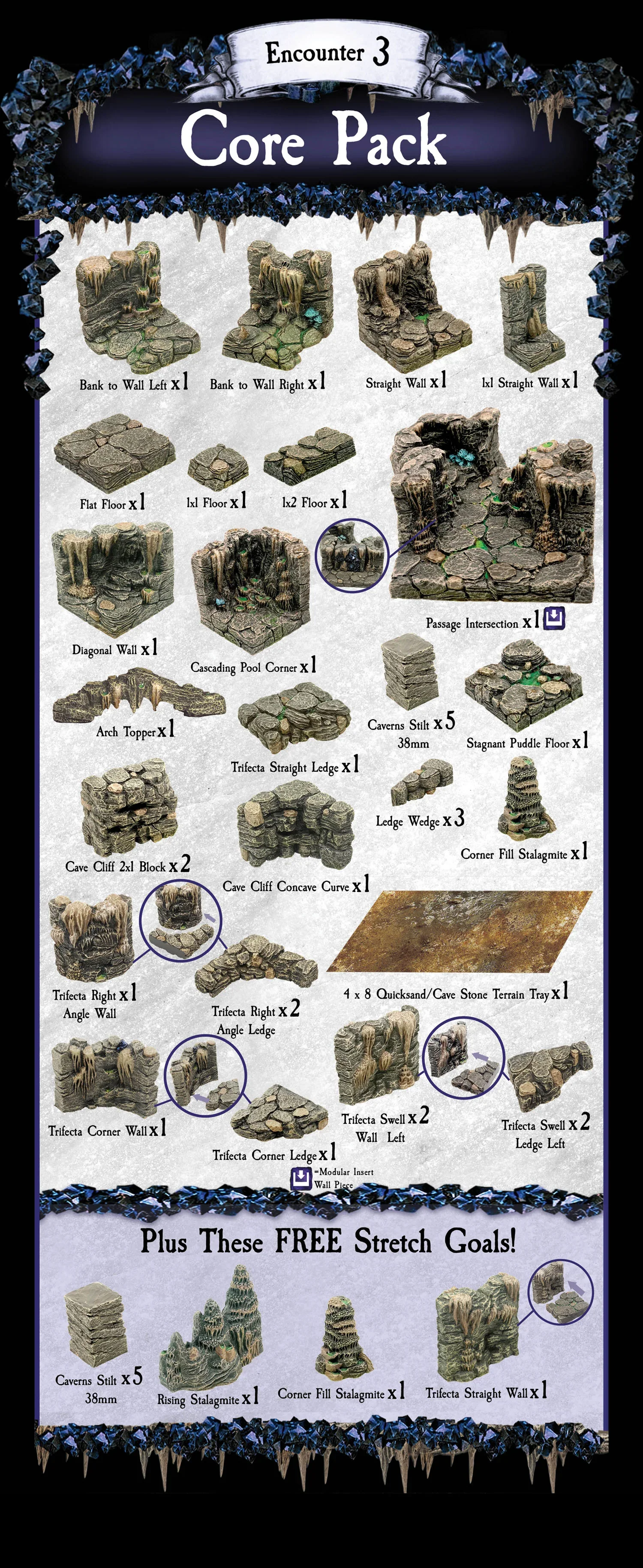 Encounter 03 - Bestial Cliff (Unpainted) - Image 2