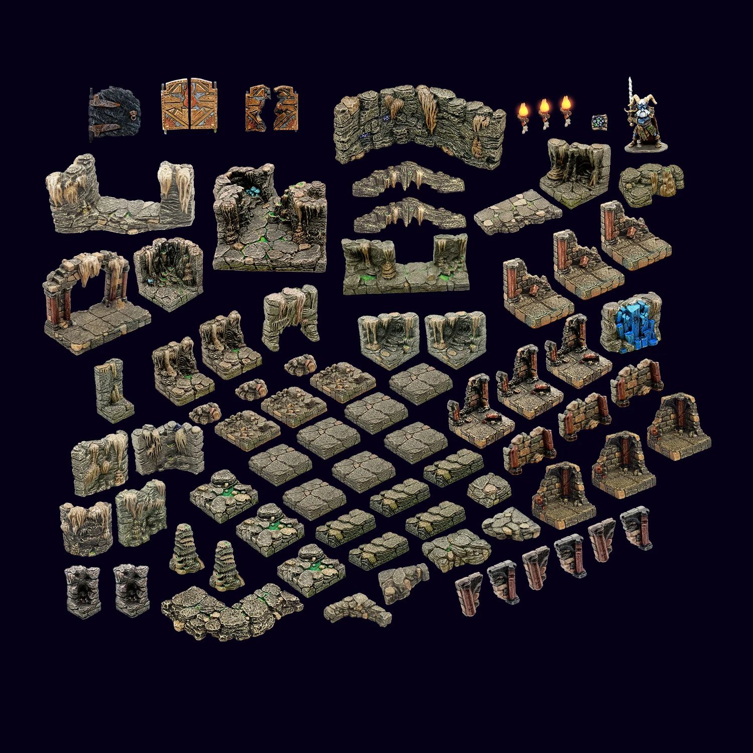 Encounter 05 - Cave of Ruin (Painted) - Image 4