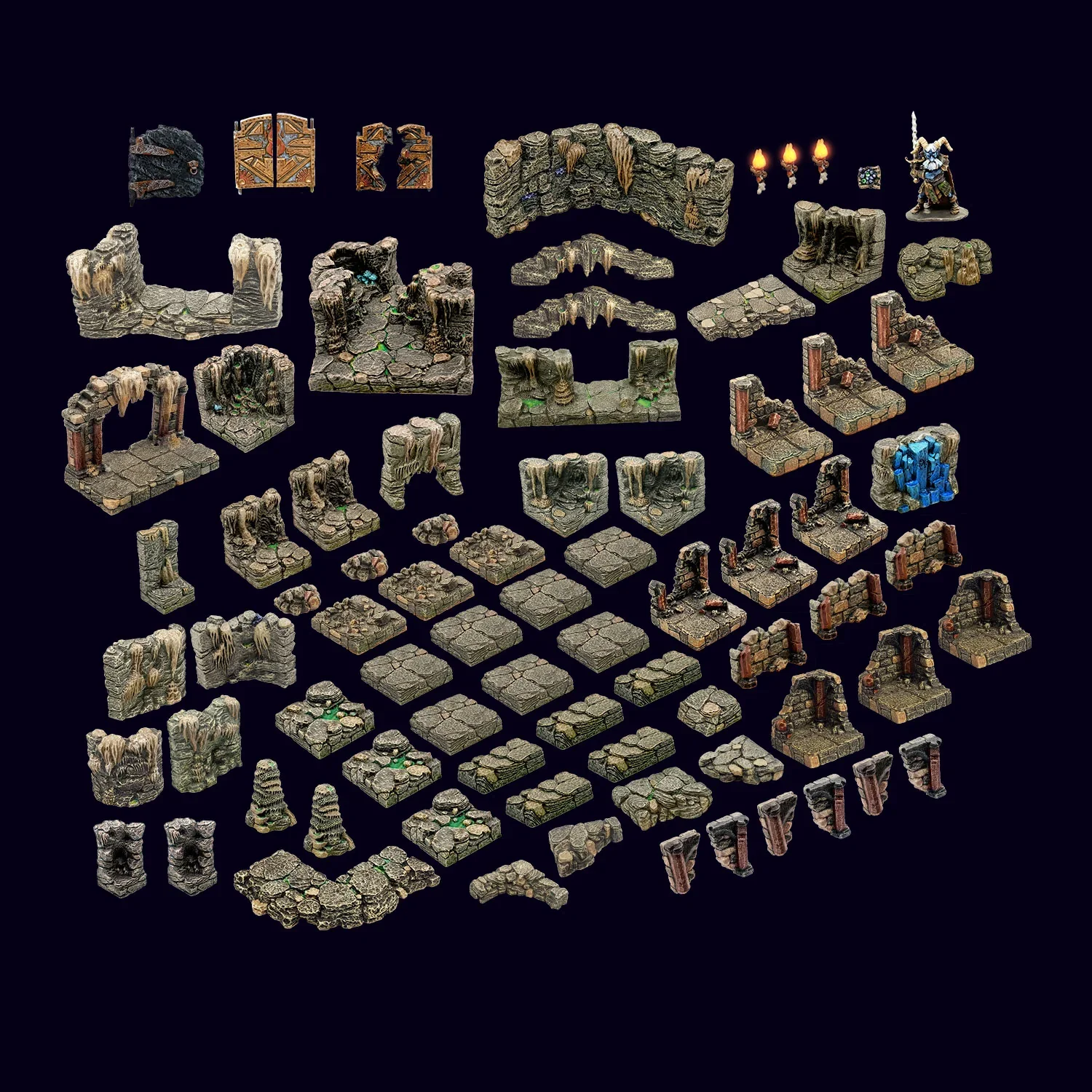 Encounter 05 - Cave of Ruin (Unpainted) - Image 4