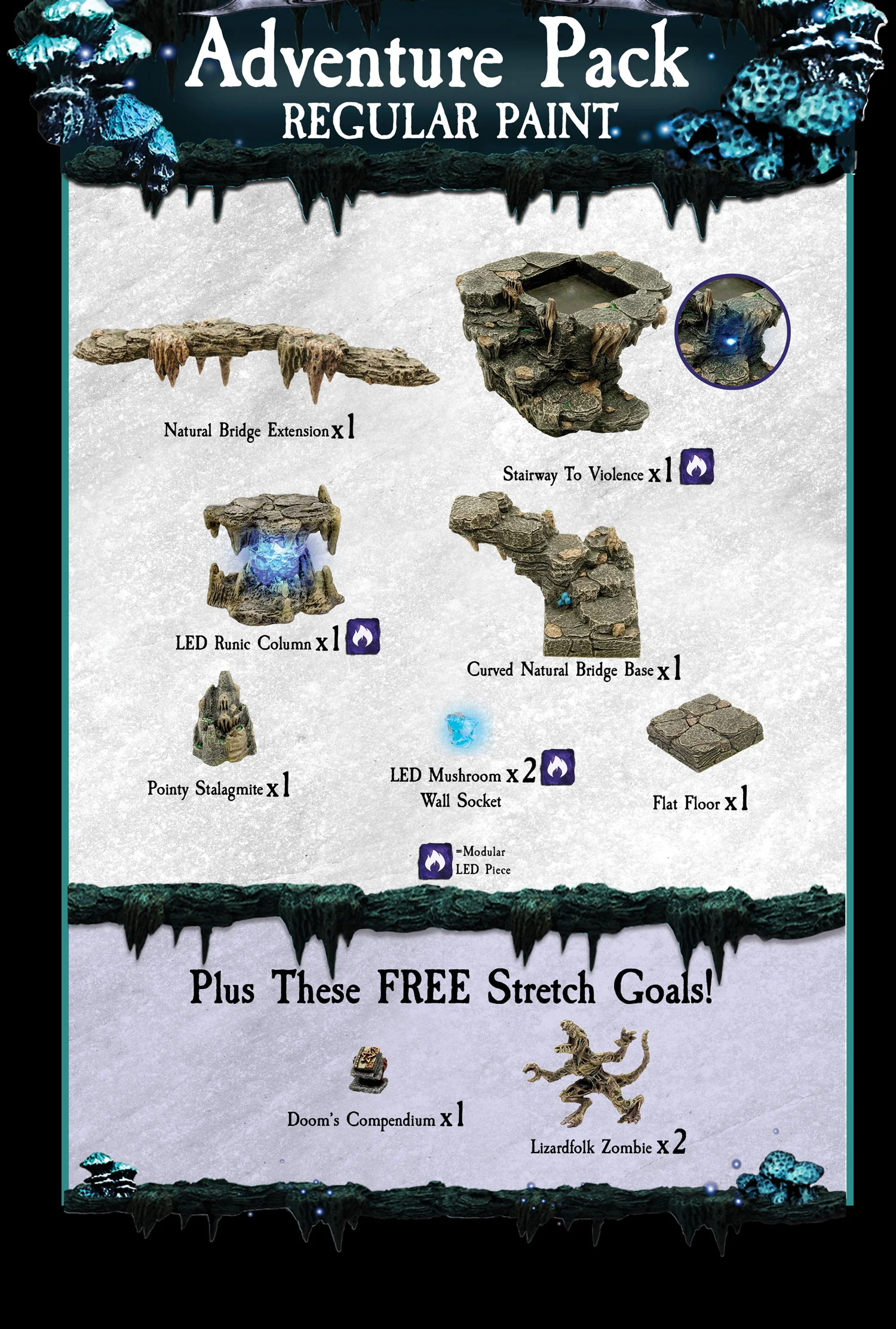 Encounter 12 - Ice Catacomb - Option with Standard (Painted) - Image 2