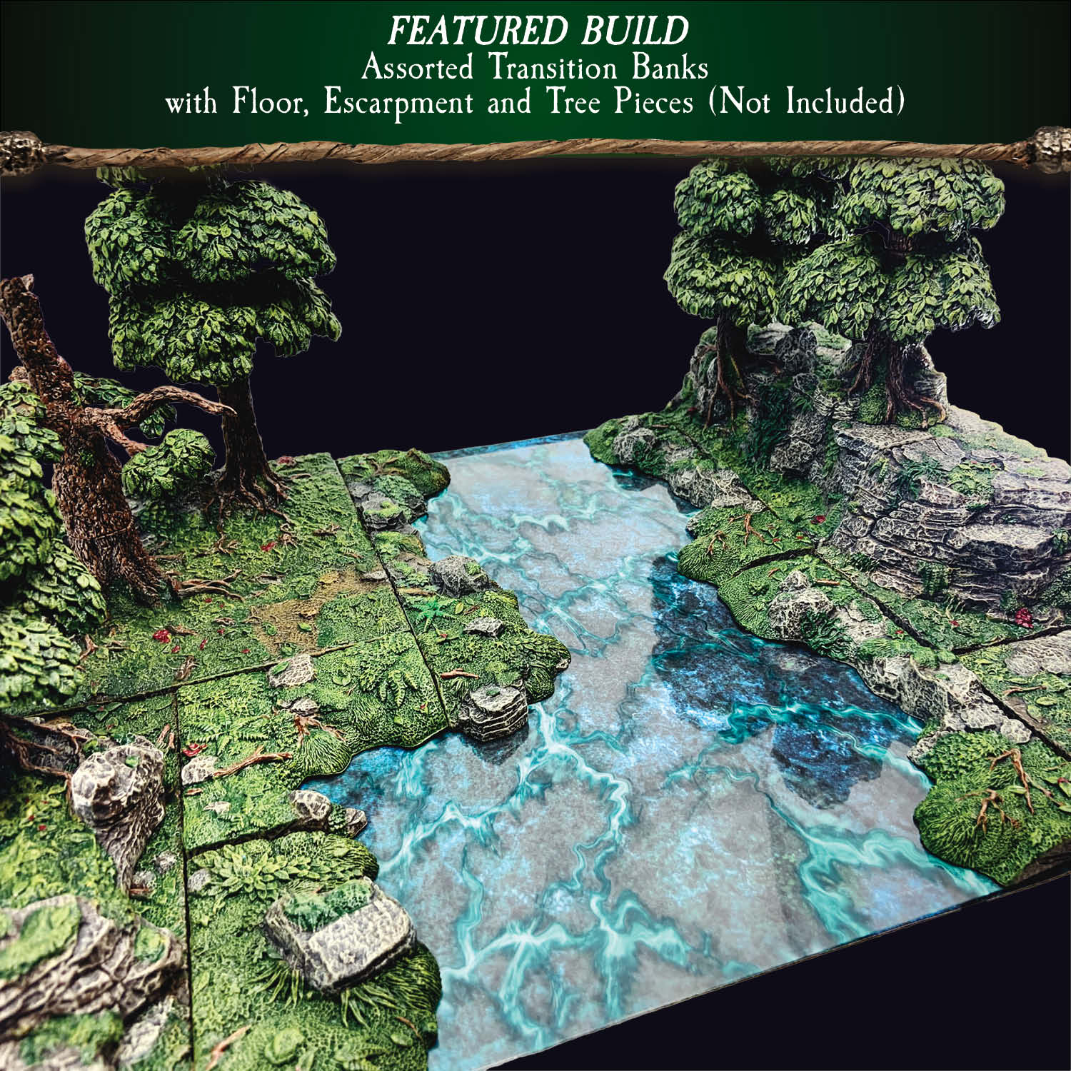 Forest Transition Banks Builder (Unpainted) - Image 2