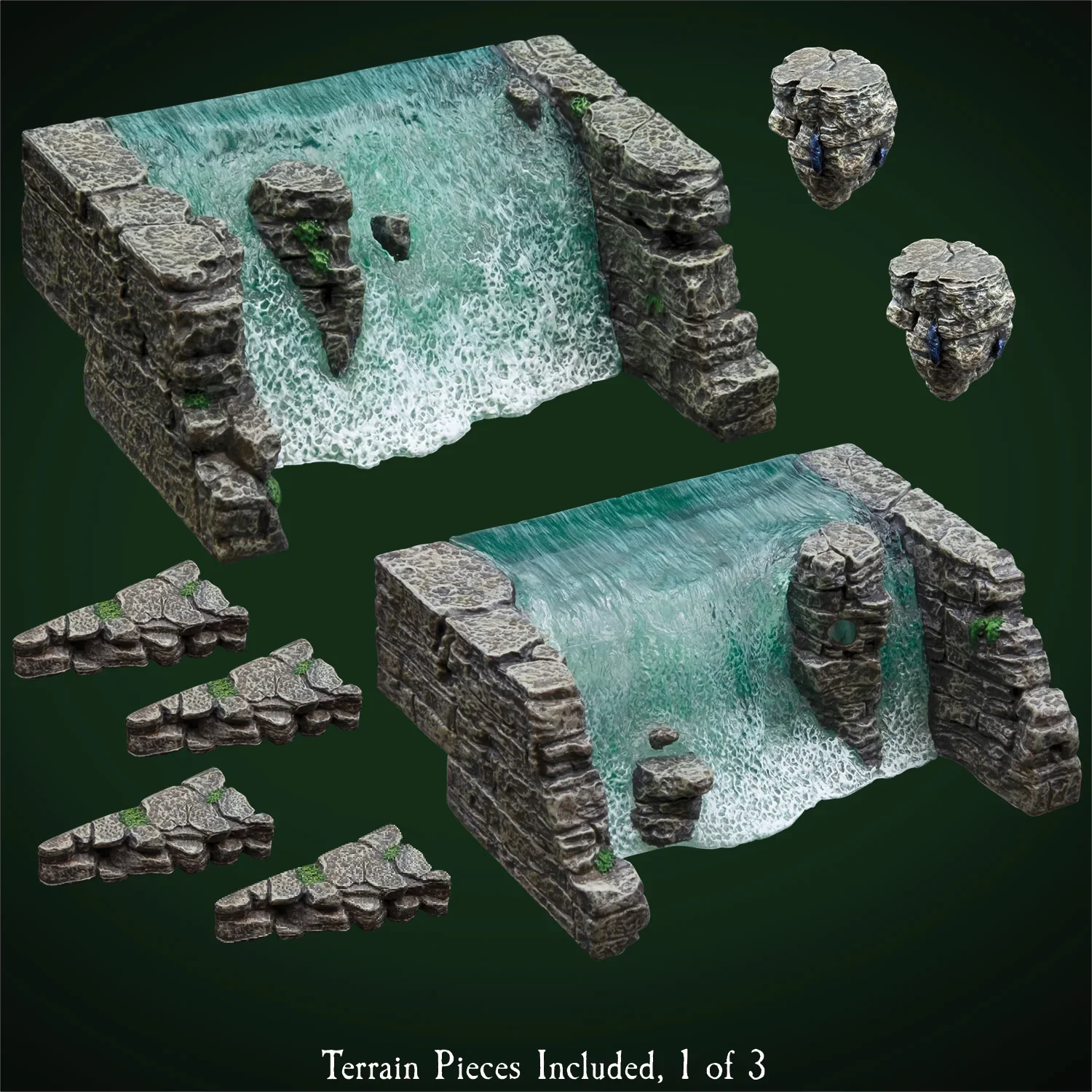 Majestic Waterfalls Deluxe (Unpainted) - Image 3