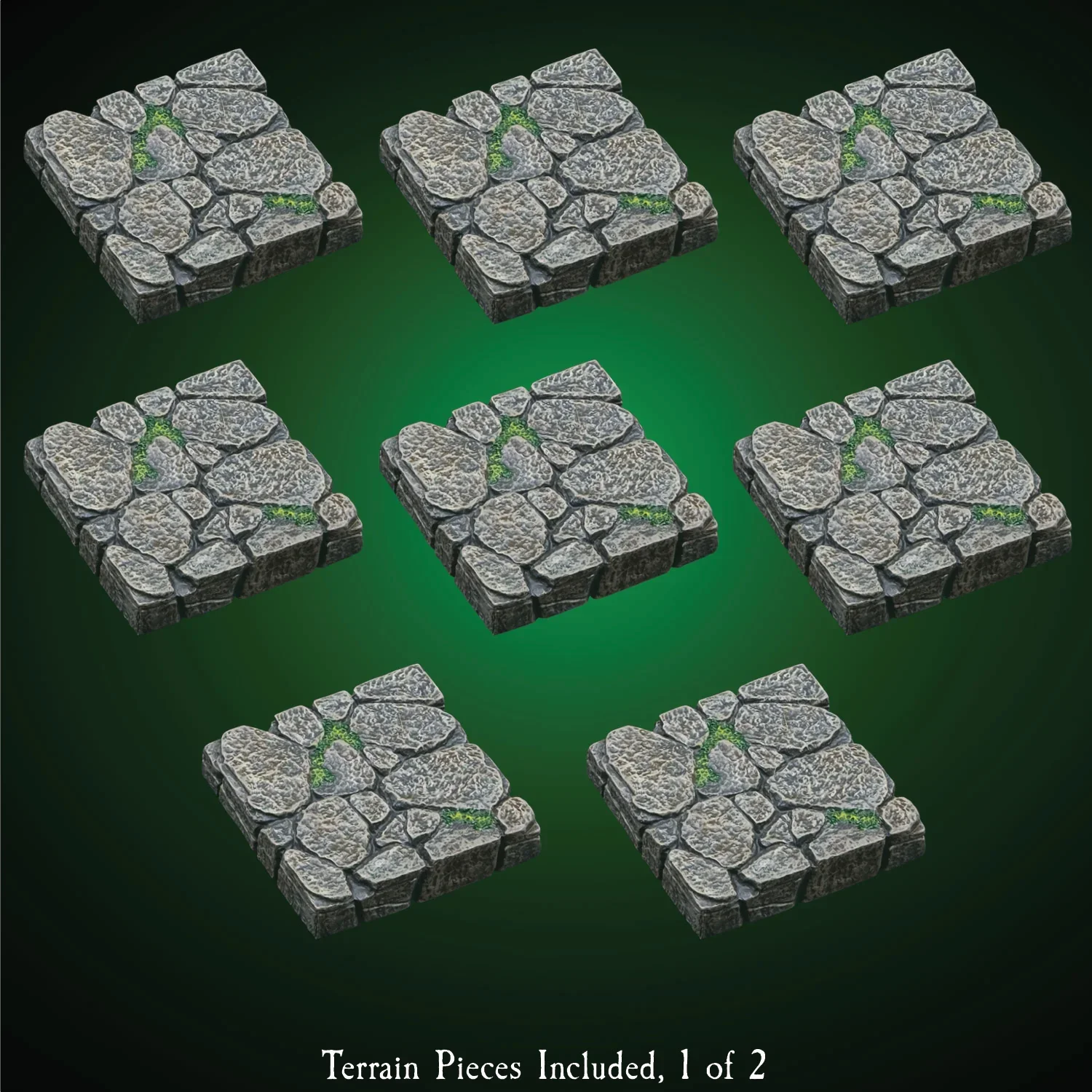 Erinthor Small Mountain Floors (Unpainted)