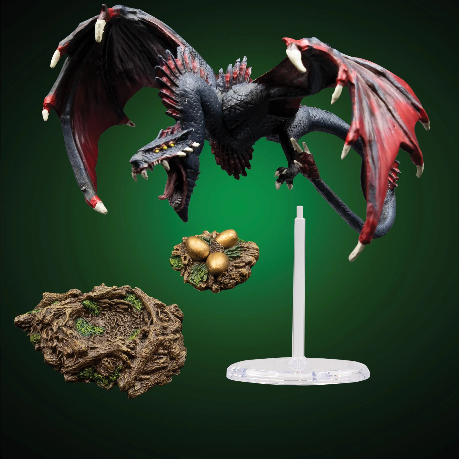 Crimsonclaw Wyvern (Painted)
