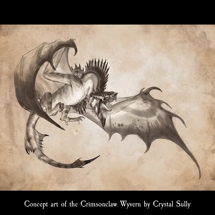 Crimsonclaw Wyvern (Painted) - Image 4
