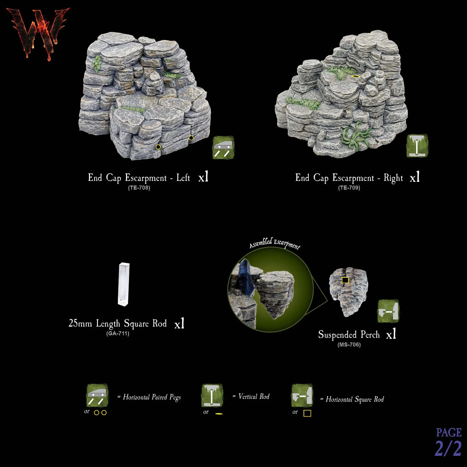 Escarpments - Convexes (Painted) - Image 2
